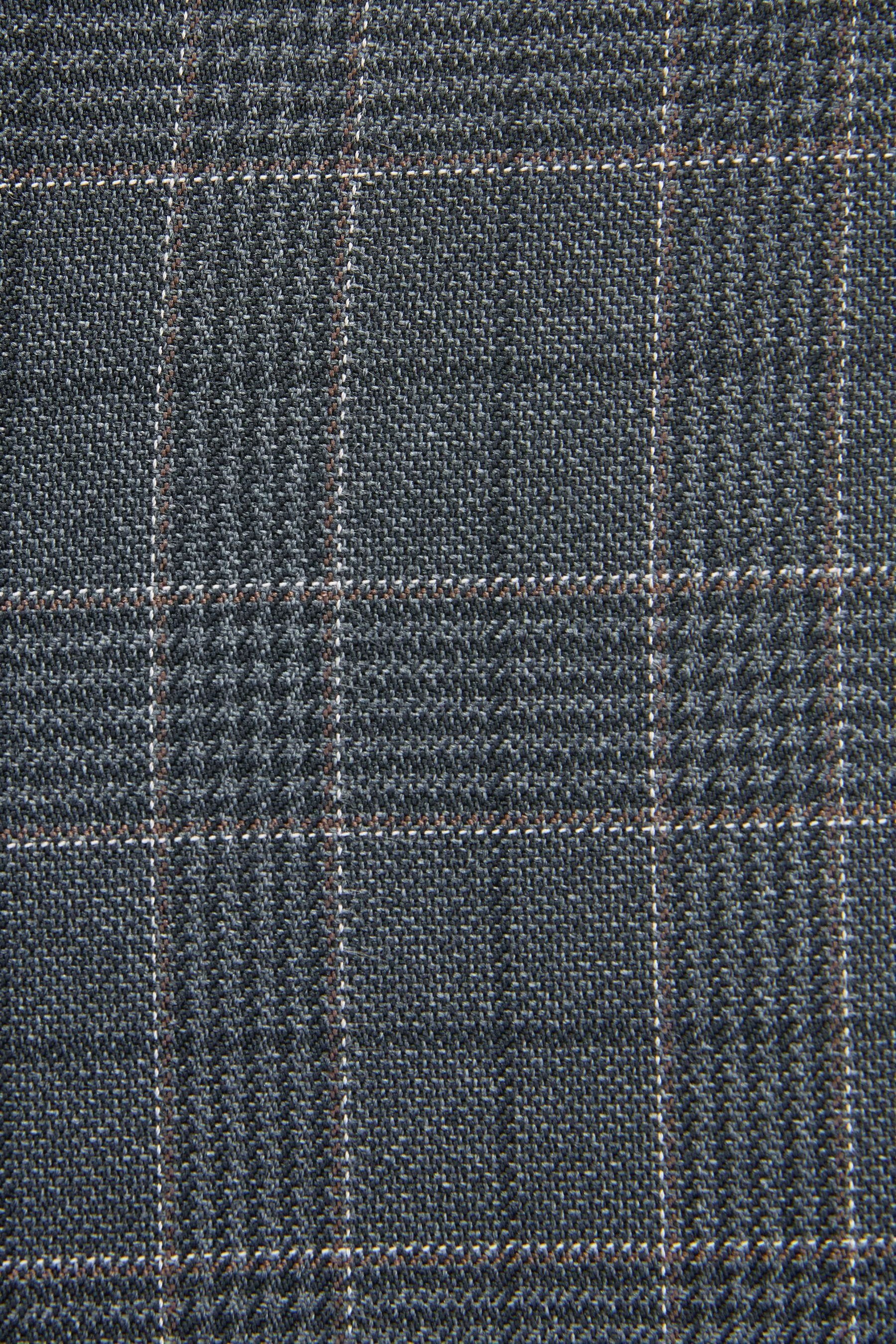 Next Anzugweste Anzug-Weste im Karomuster (1-tlg)