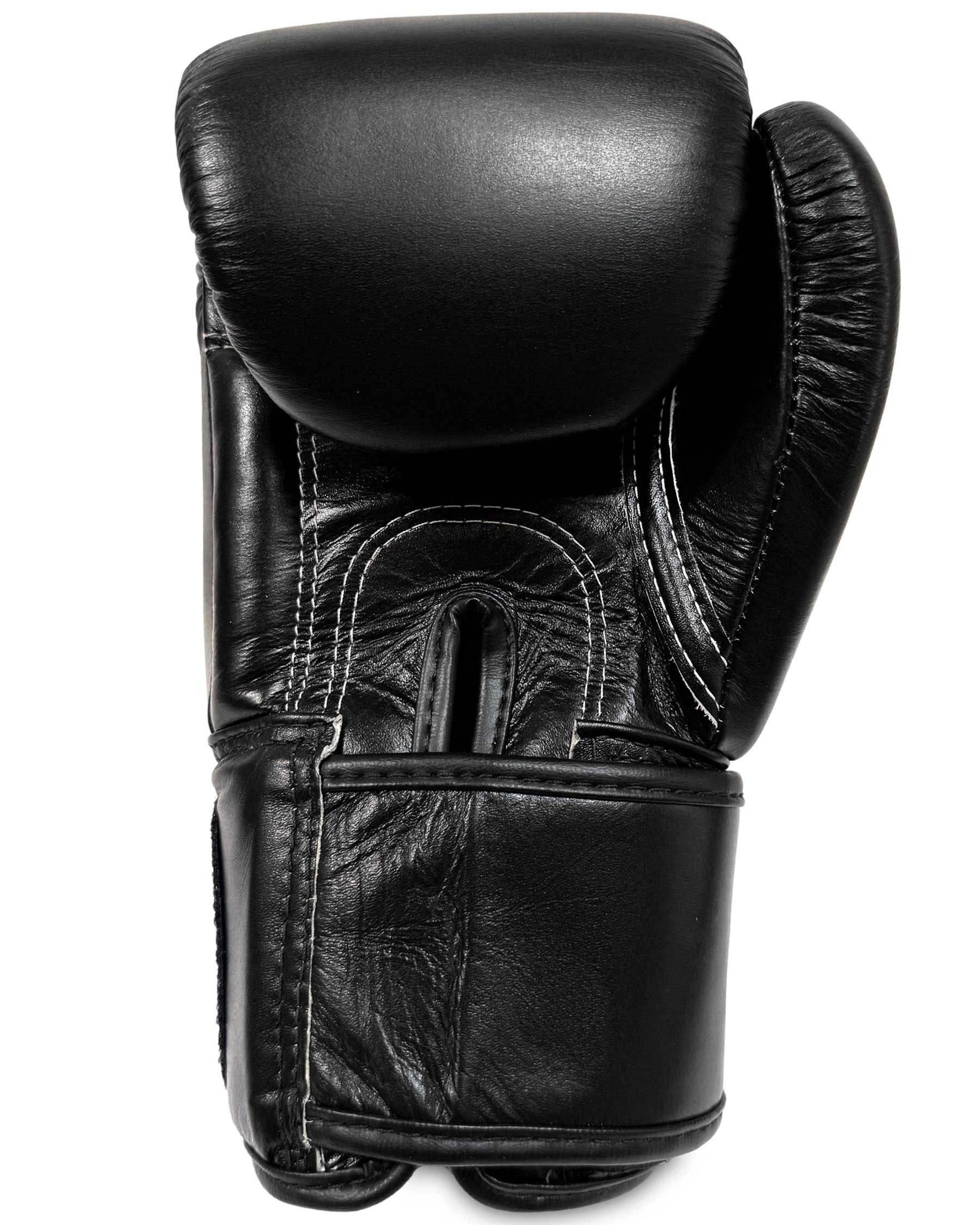 Fairtex Boxhandschuhe Fairtex BGV 1 Leder Boxhandschuhe Tight-Fit, Schwarz, Fairtex BGV1 – Spür den Muay Thai Spirit in jedem Schlag.