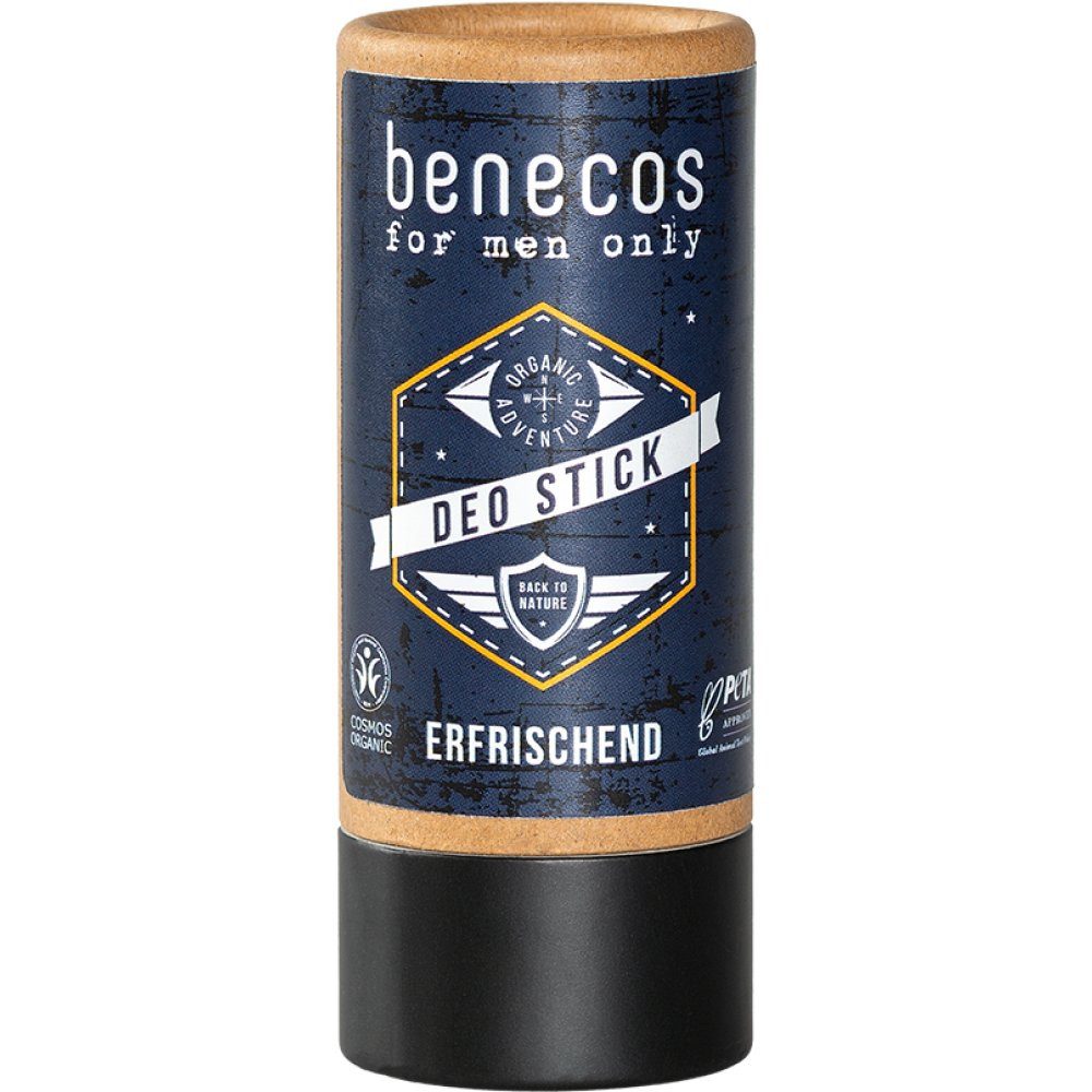 Benecos Körperöl For Men Only Deo Stick, 40 g