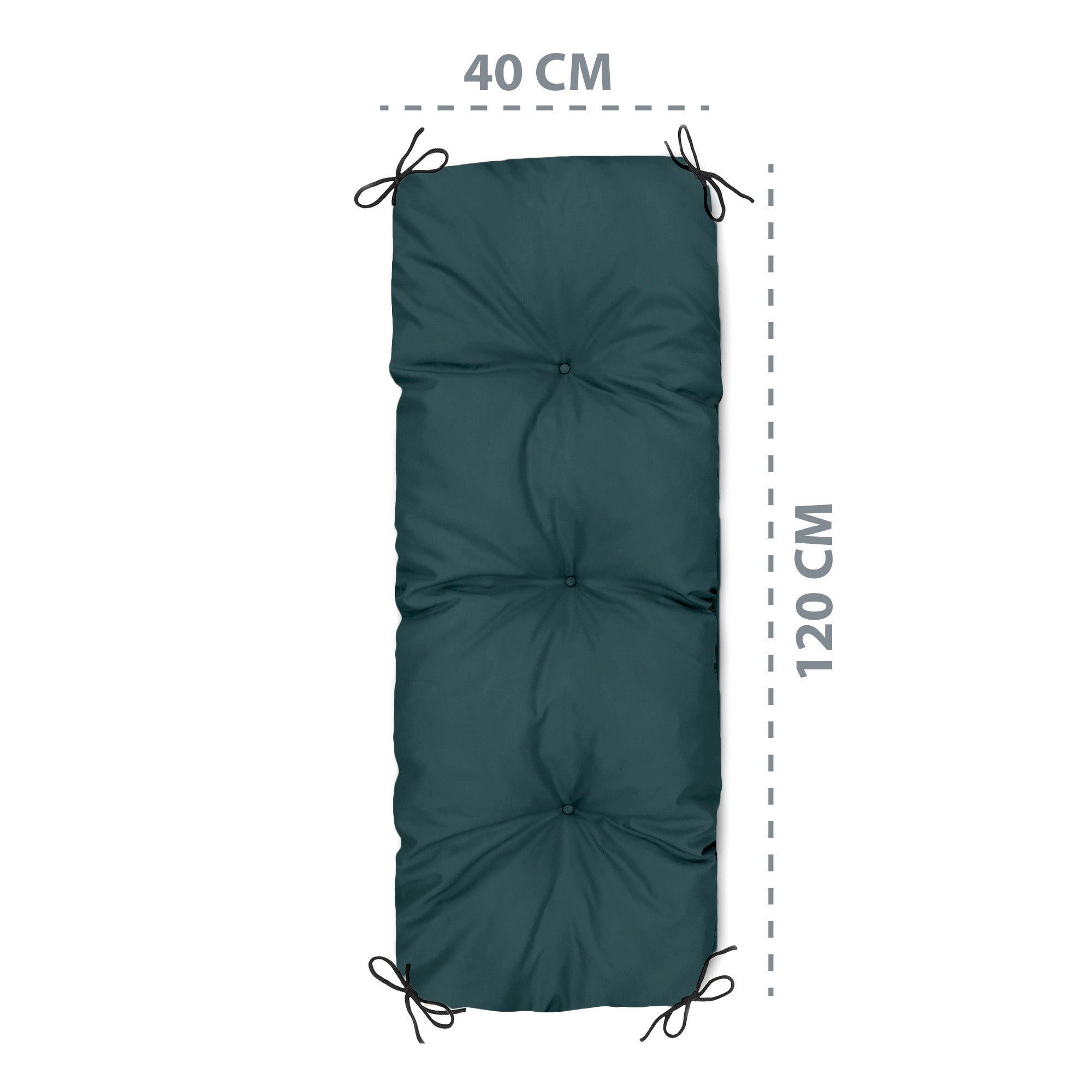 Amazinggirl Palettenkissen Palettenkissen Outdoor Waschbar - 40x120 cm Pallettensitzkissen