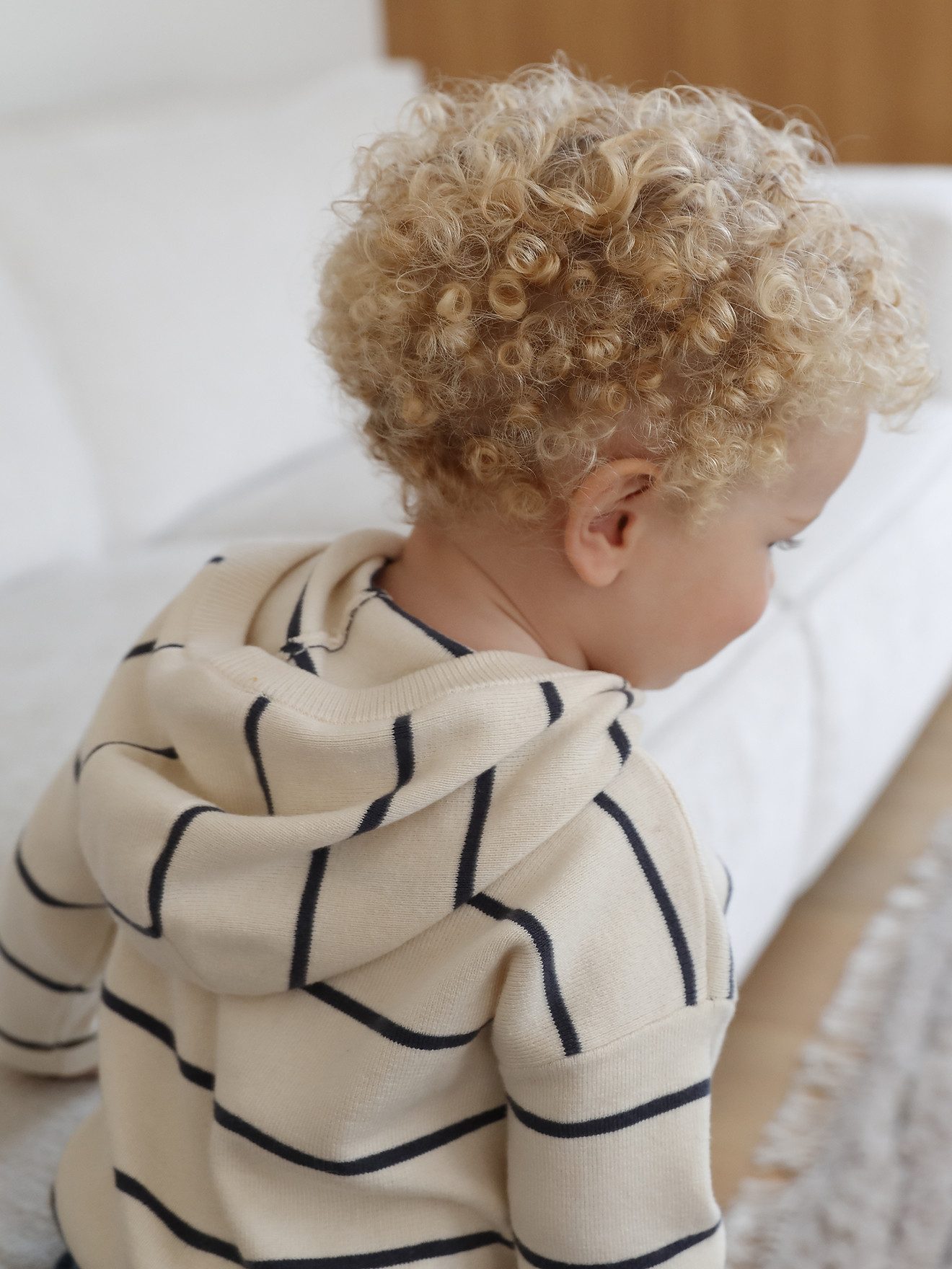 vertbaudet Pullunder Baby Kapuzenpullover