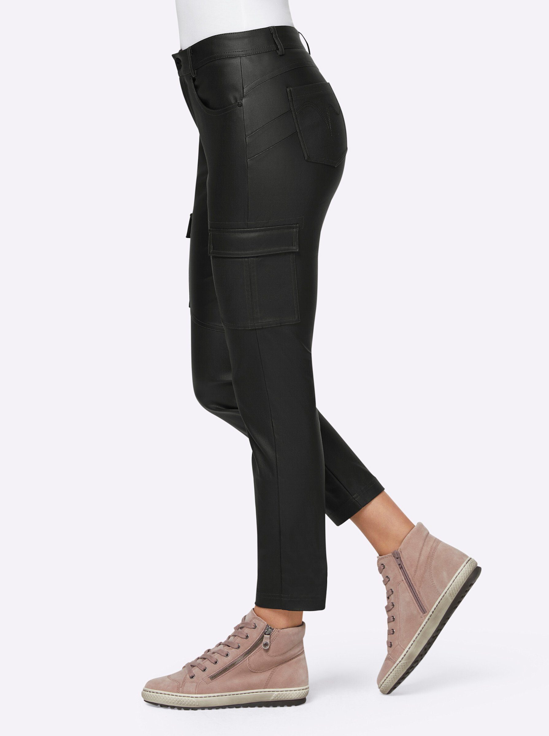 heine Jerseyhose Cargohose Innenbeinlänge ca. 71 günstig online kaufen