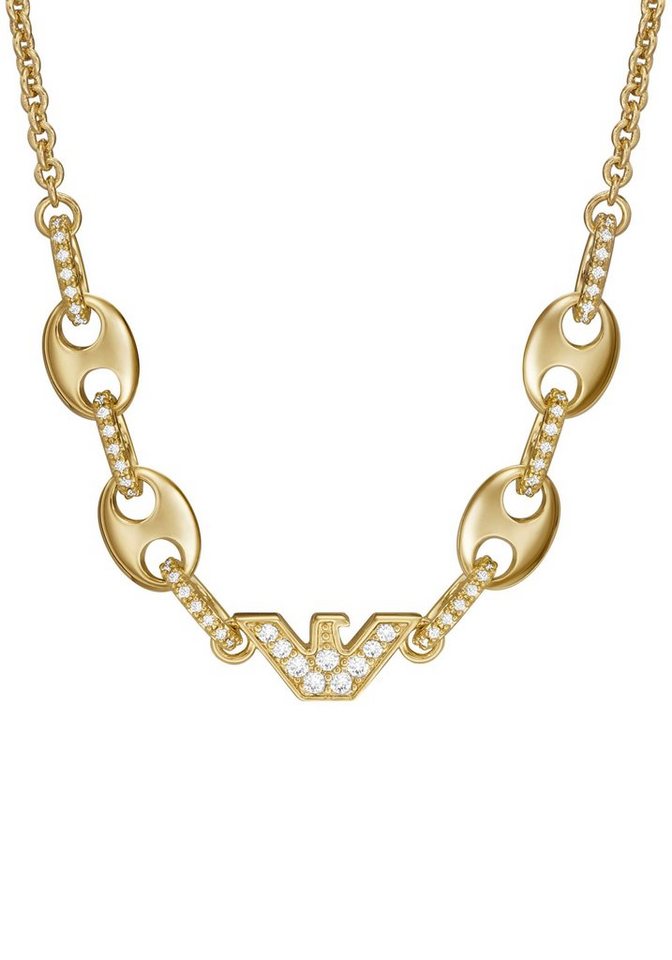 Emporio Armani Kette mit Anhänger LOGO,... Emporio Armani Kette mit Anhänger LOGO,...