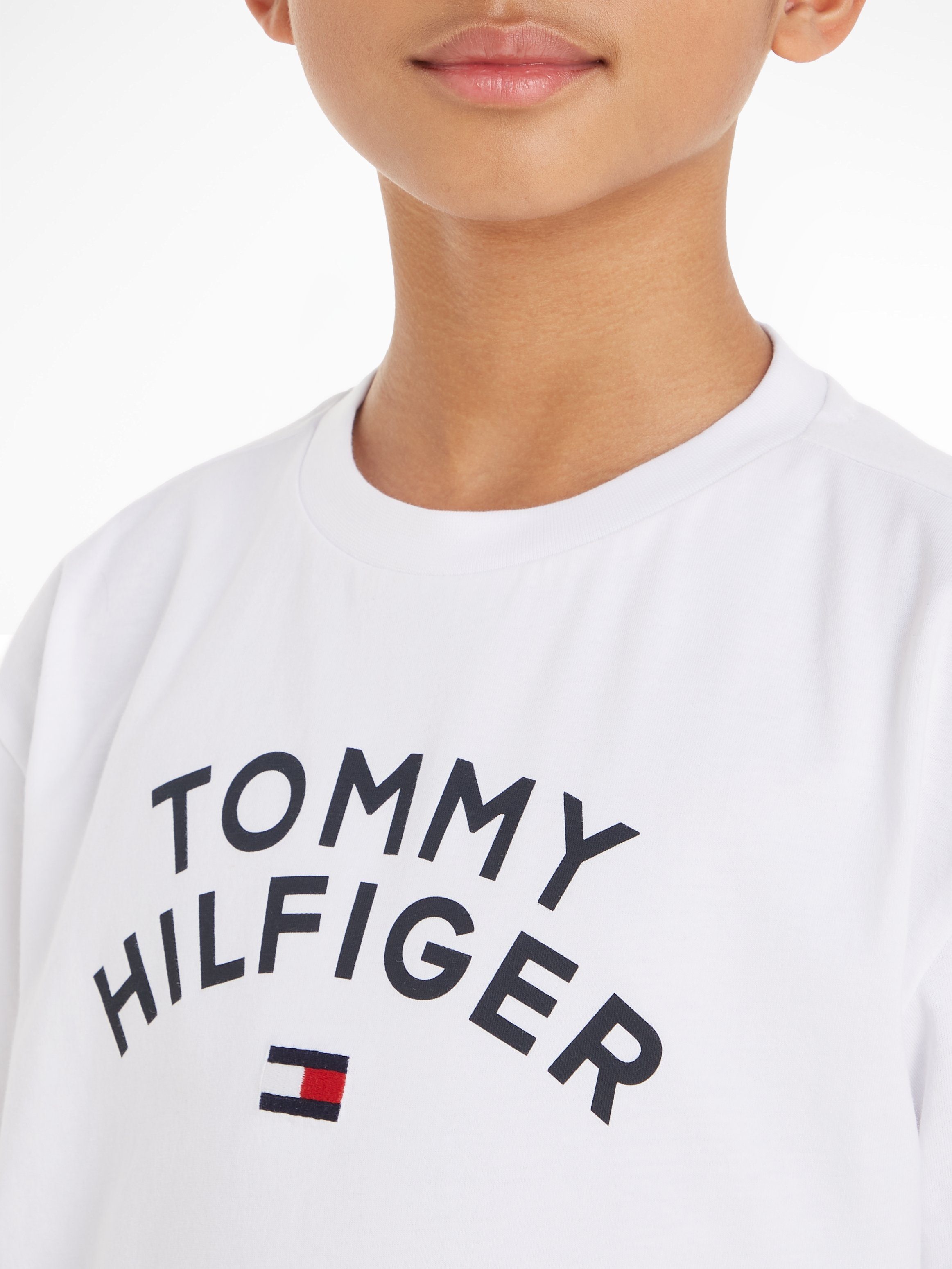 Tommy Hilfiger T-Shirt HILFIGER TEE TOMMY FLAG