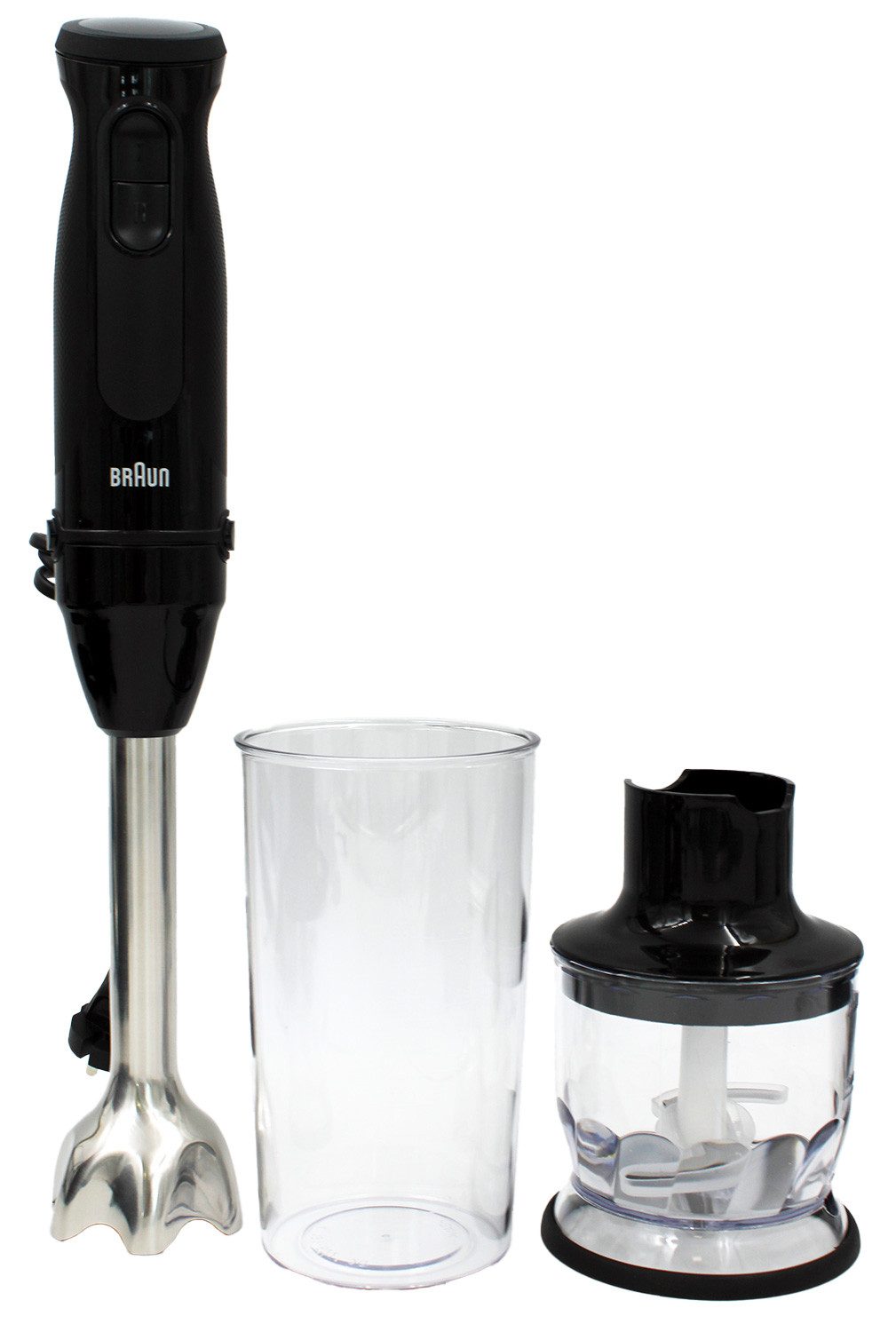 Braun Stabmixer Braun MQ30201M MultiQuick3 Stabmixer-Set 900W schwarz
