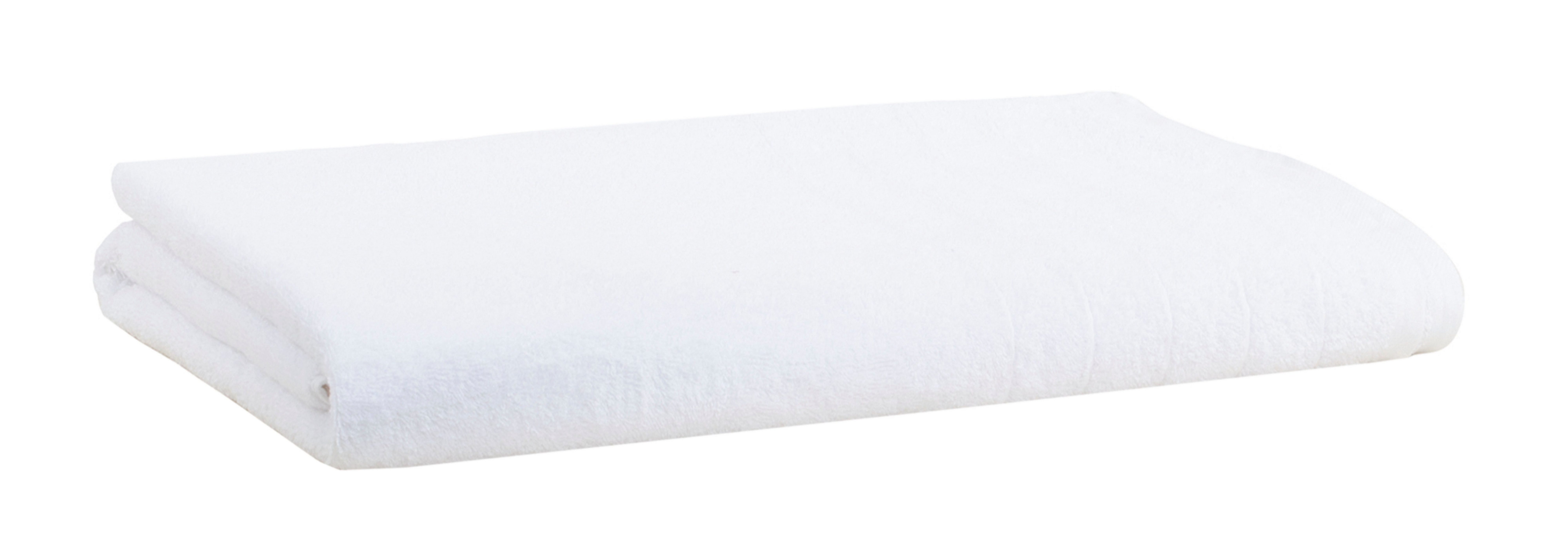 Carl Ross Badetuch HygieniCotton, Aufhängekordeln Frottee mit (1-St), 2 white