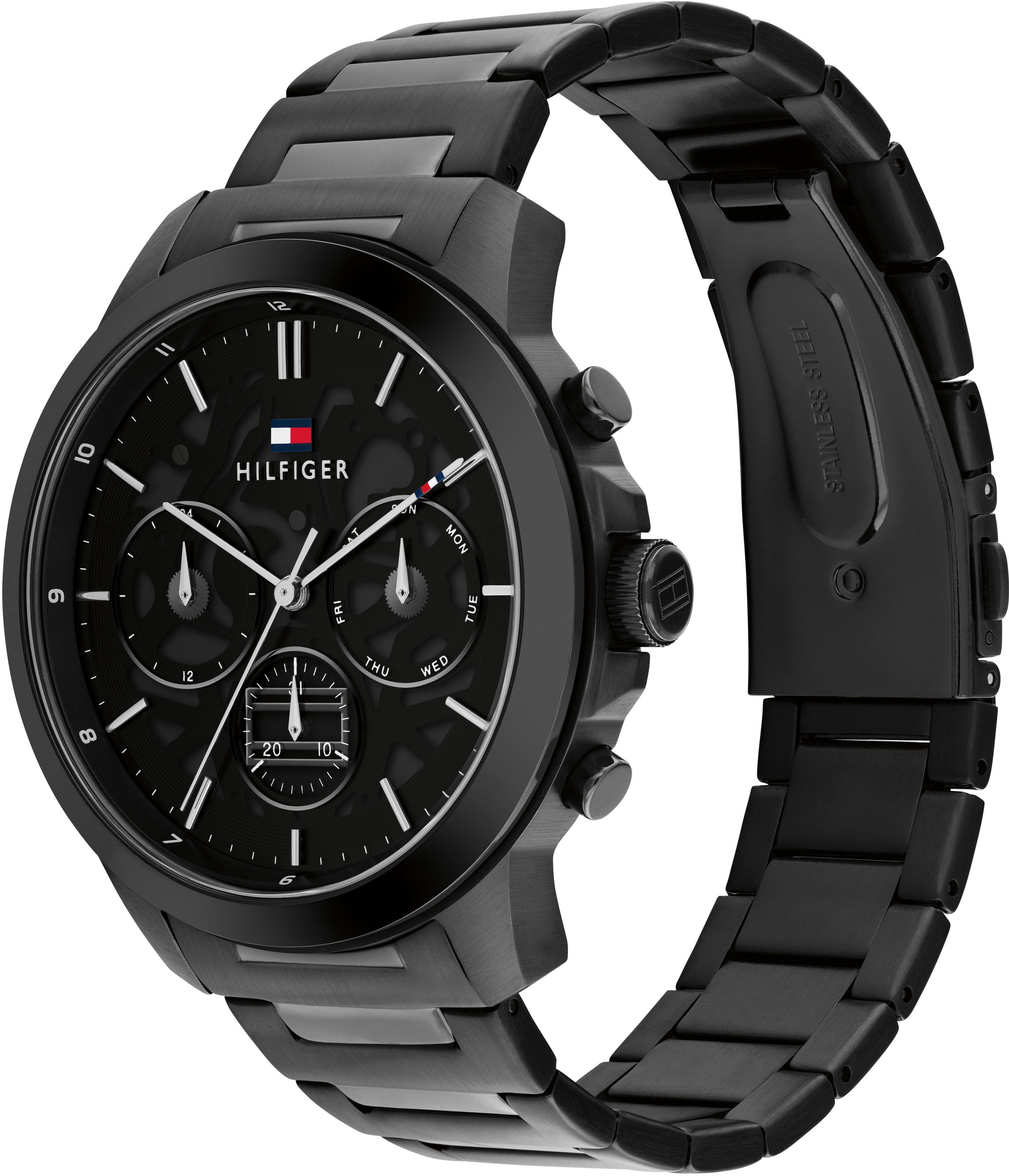 Tommy Hilfiger Multifunktionsuhr HENRY 1710685, Quarzuhr, Armbanduhr, Herre günstig online kaufen