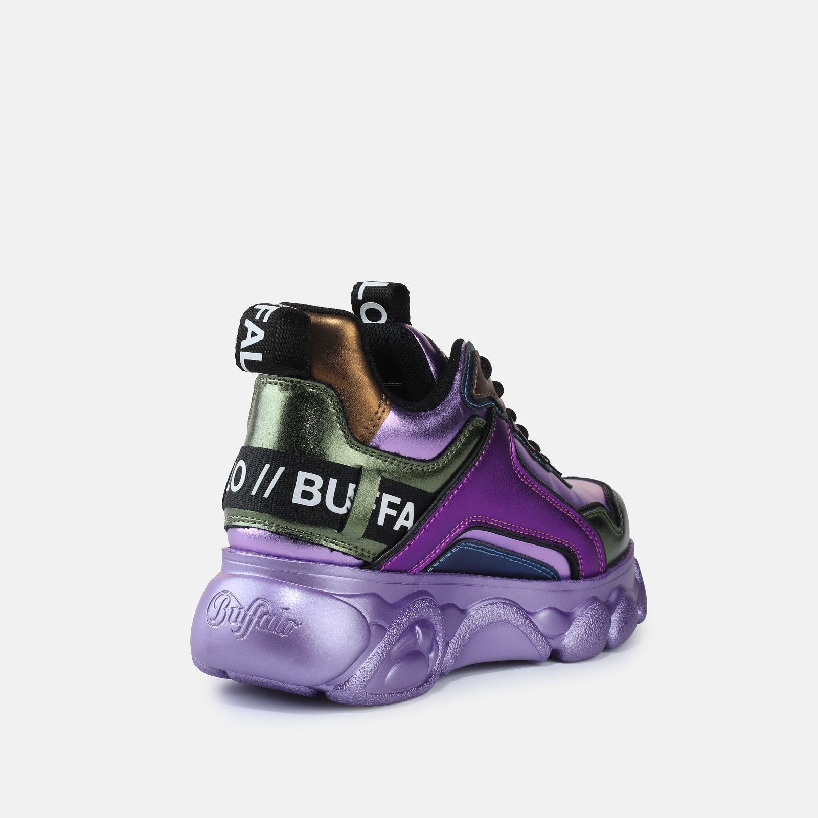 Buffalo CLD CHAI Plateausneaker Chunky-Sneaker in trendiger Metallic-Optik