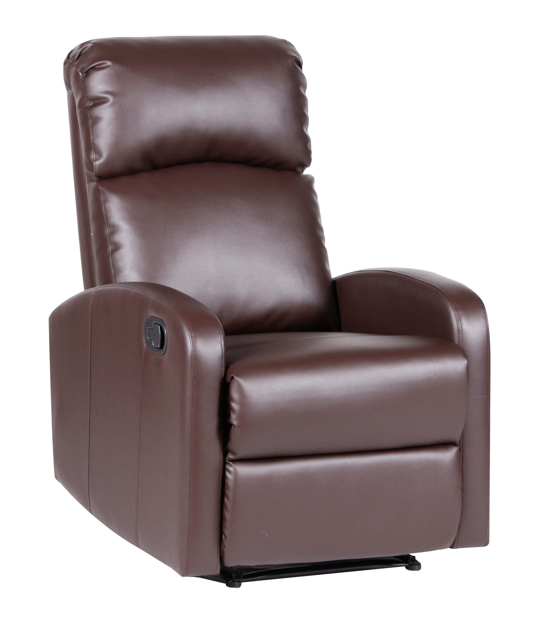 SVITA Relaxsessel LEX, weich gepolstert, ergonomisch geformt, hoher Sitzkomfort Braun | Braun