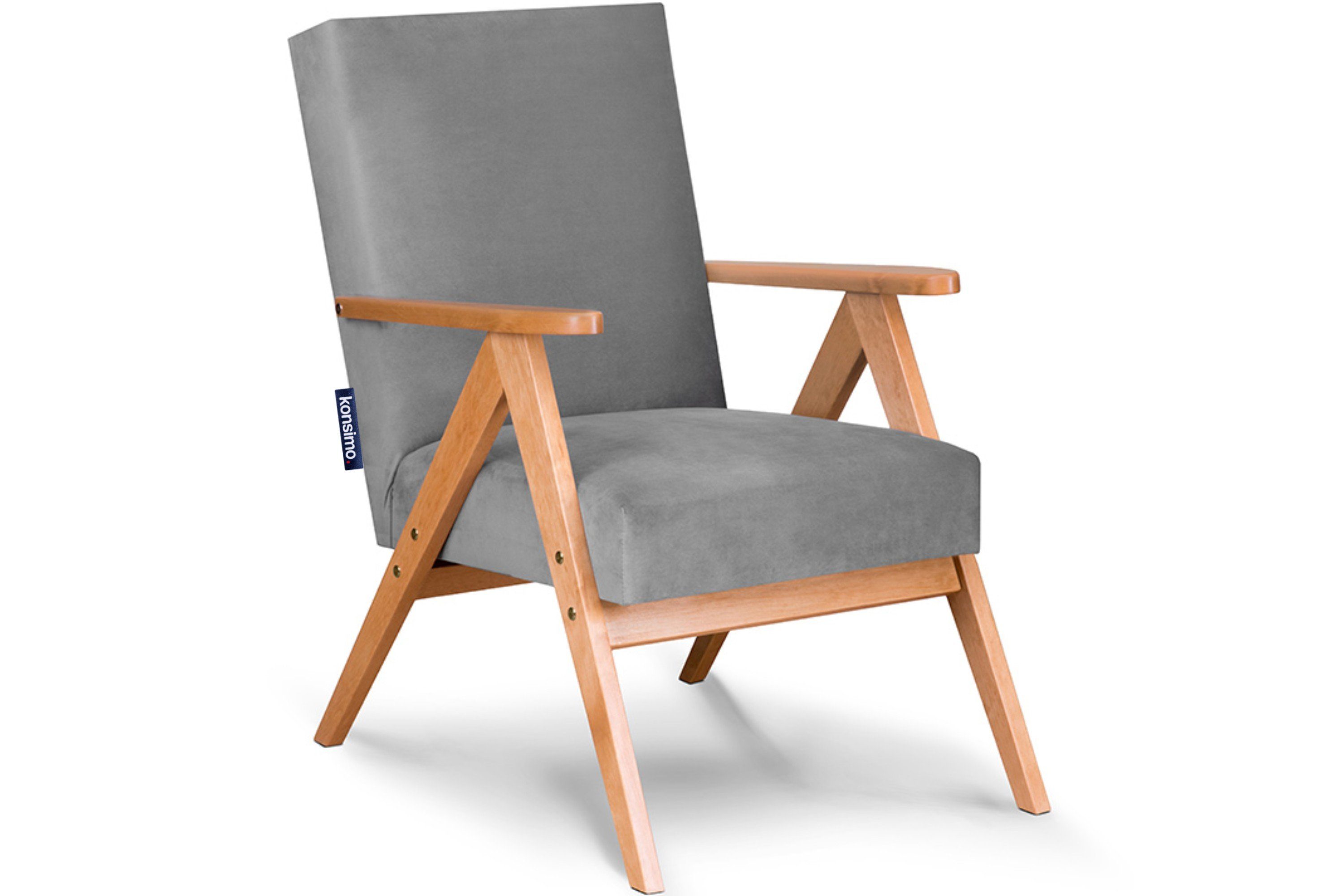 KONSIMO® Cocktailsessel NASET Sessel, Rahmen aus günstig online kaufen