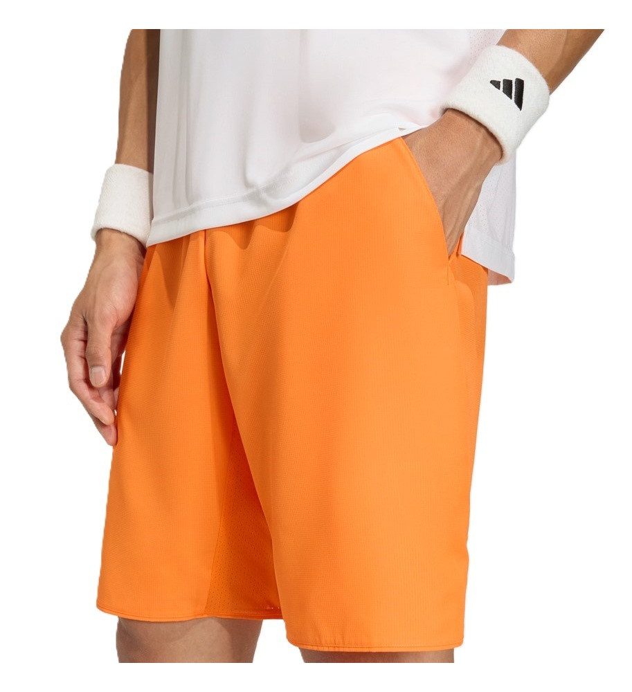 adidas Performance Shorts Tennishose Club 7inch (optimale Bewegungsfreiheit) orange Herren