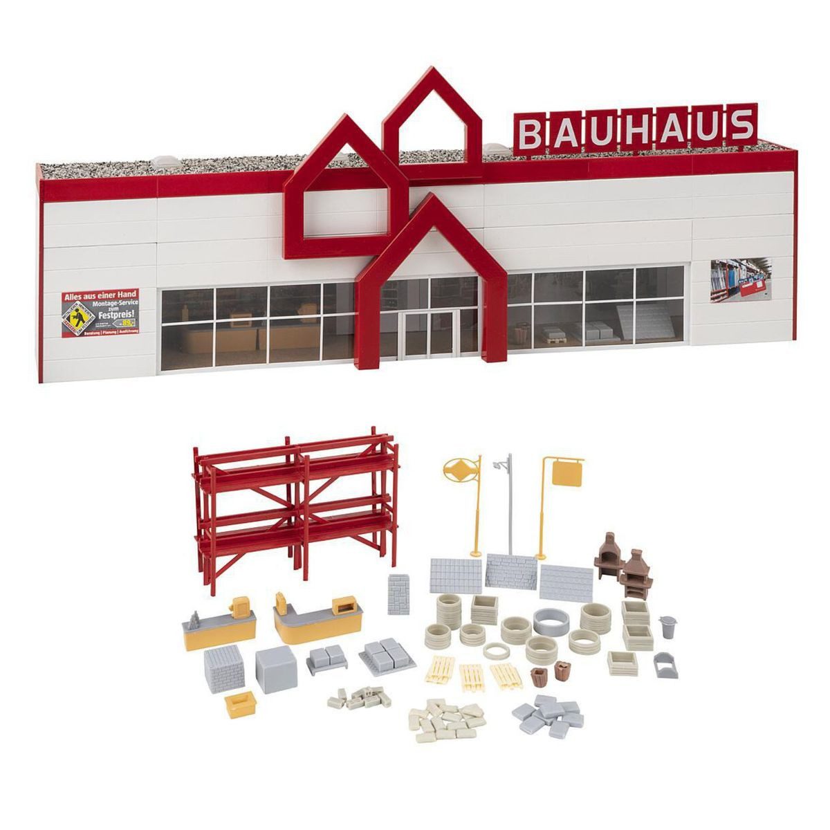 Faller Modellbausatz Faller 130889 Baumarkt, Reliefmodell Systembau H0