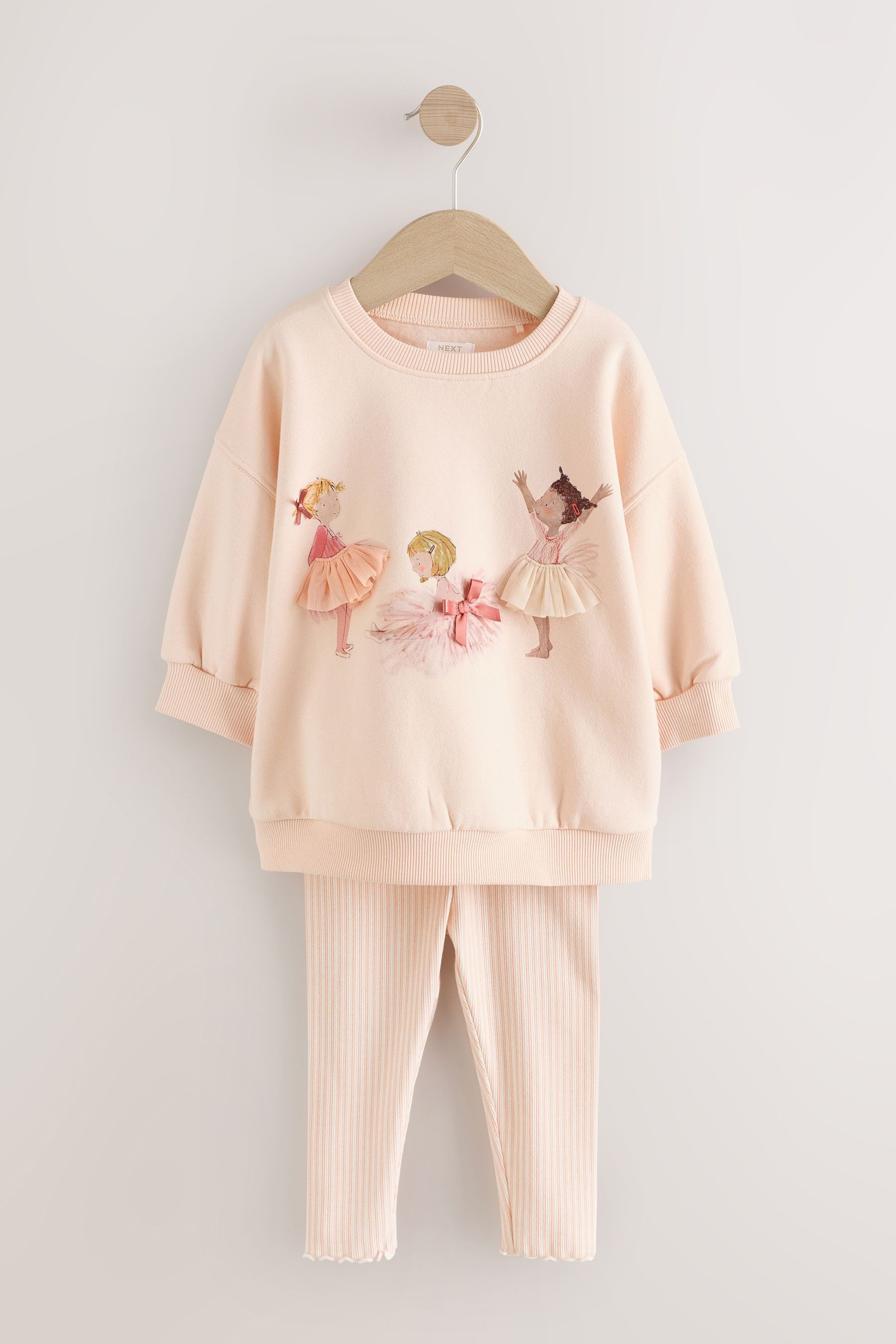 Next Top & Leggings Sweatshirt und Leggings im Set (2-tlg) – Bild 4 von 5