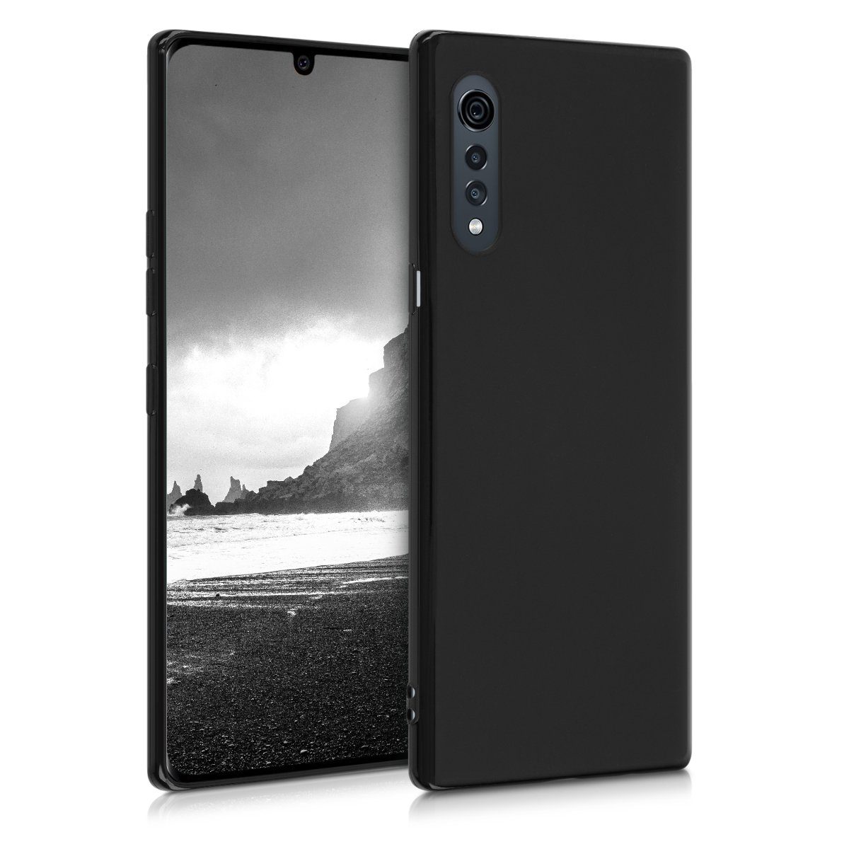 kwmobile Handyhülle Hülle für LG Velvet, Hülle Silikon - Soft Handyhülle - Handy Case Cover