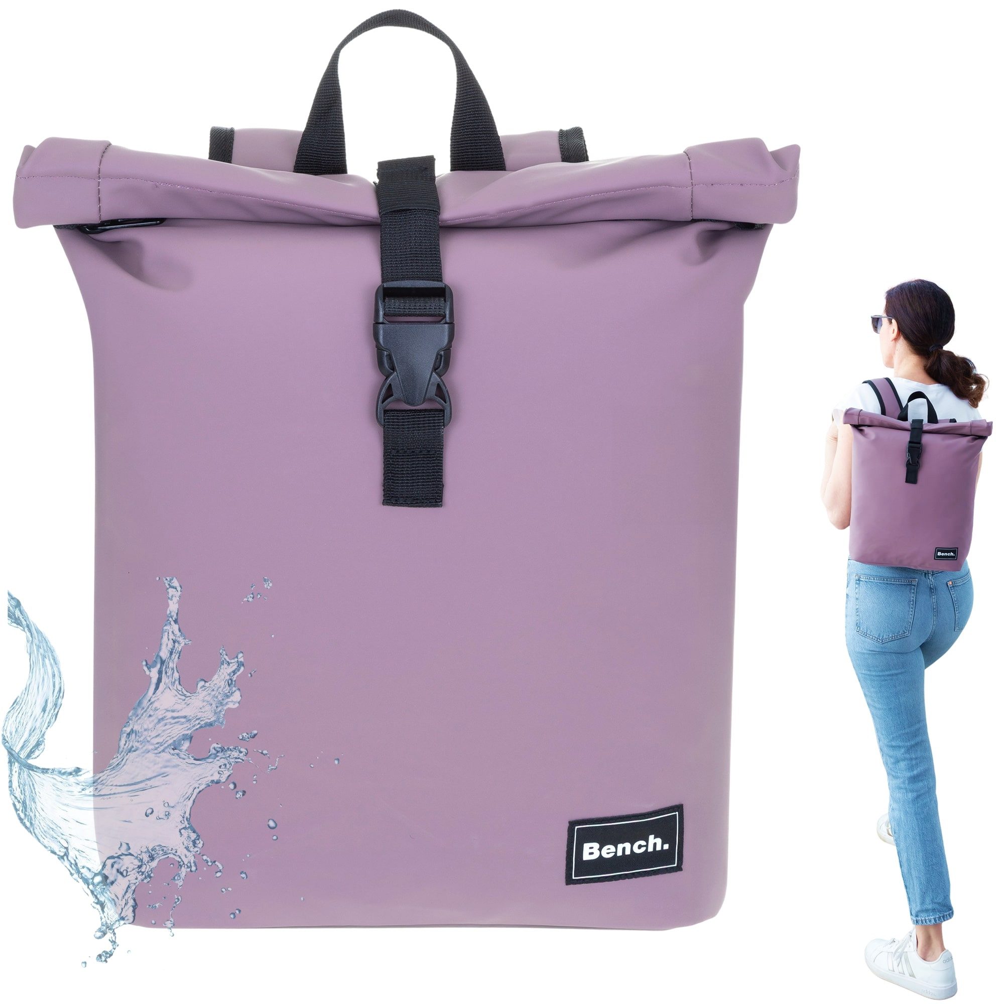 Bench. Freizeitrucksack Rucksack Damen Hydro Compact aus Plane wetterfest O günstig online kaufen