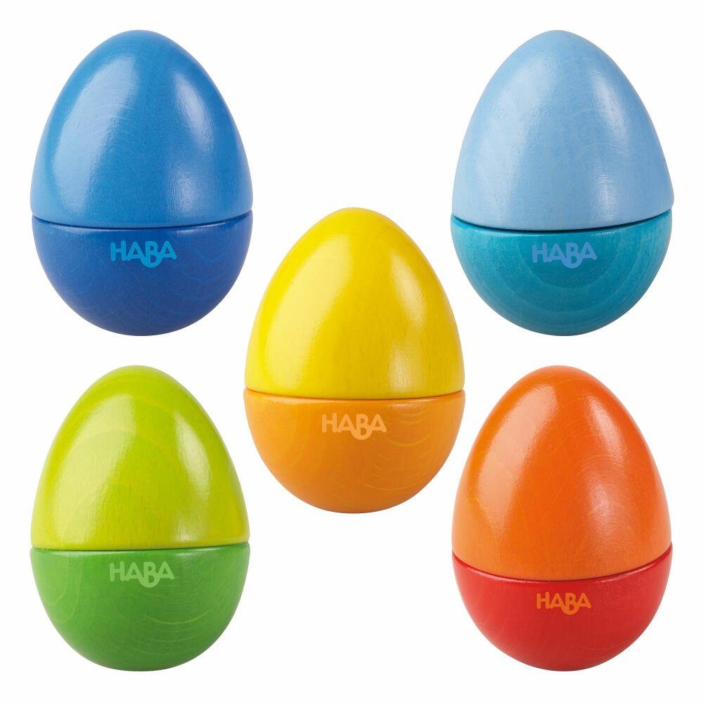 Haba Rasselball Musikeier Set 5-tlg. ab 2 Jahren 7733