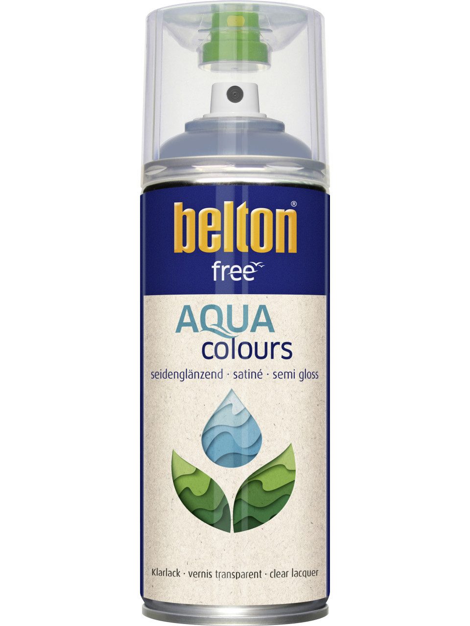 belton Sprühlack belton free Lackspray AQUAcolours 400 ml Klarlack