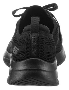 Skechers ULTRA FLEX 3.0 BIG PLAN Slip-On Sneaker mit aufgesetzter Schnürung zum Schlupfen