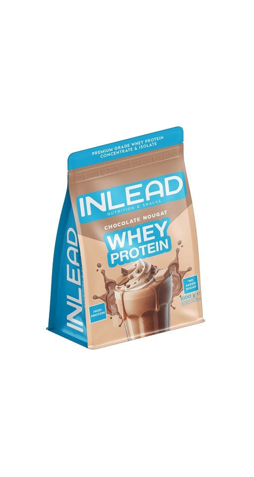 Inlead Nutrition GmbH & Co. KG Whey Protein 1000g - Chocolate Nougat Pulver, 1000 g, Pulver