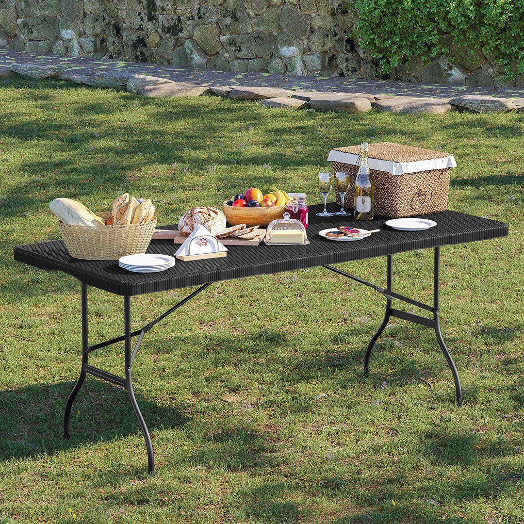 STEELSØN Campingtisch Zennar (Klapptisch in Rattanoptik), günstig online kaufen