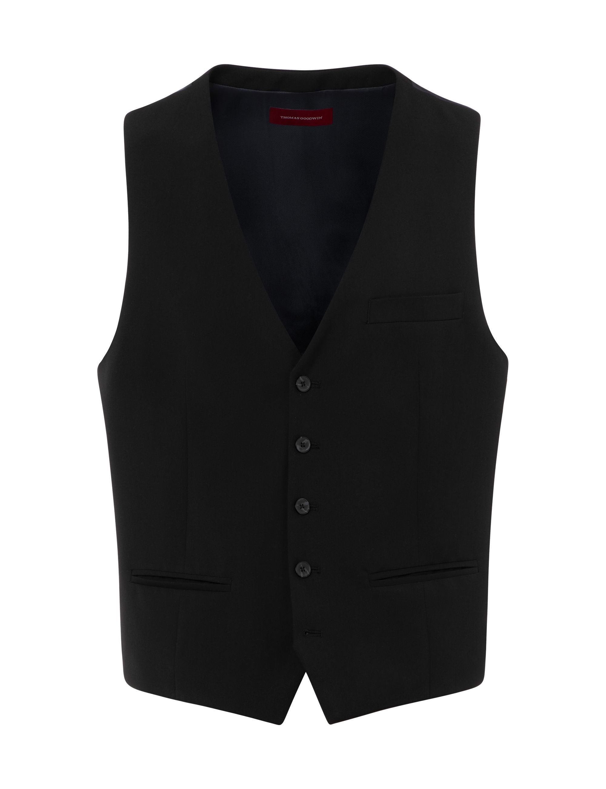 Thomas Goodwin Anzugweste Anzugweste (1-tlg) Futterrücken mit Verstellriege günstig online kaufen