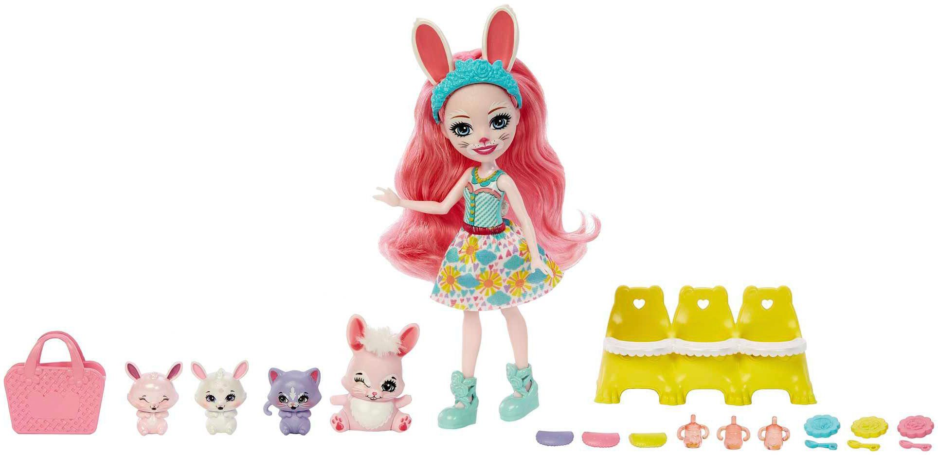 Minipuppe Enchantimals Baby Best Friends, Bree Bunny