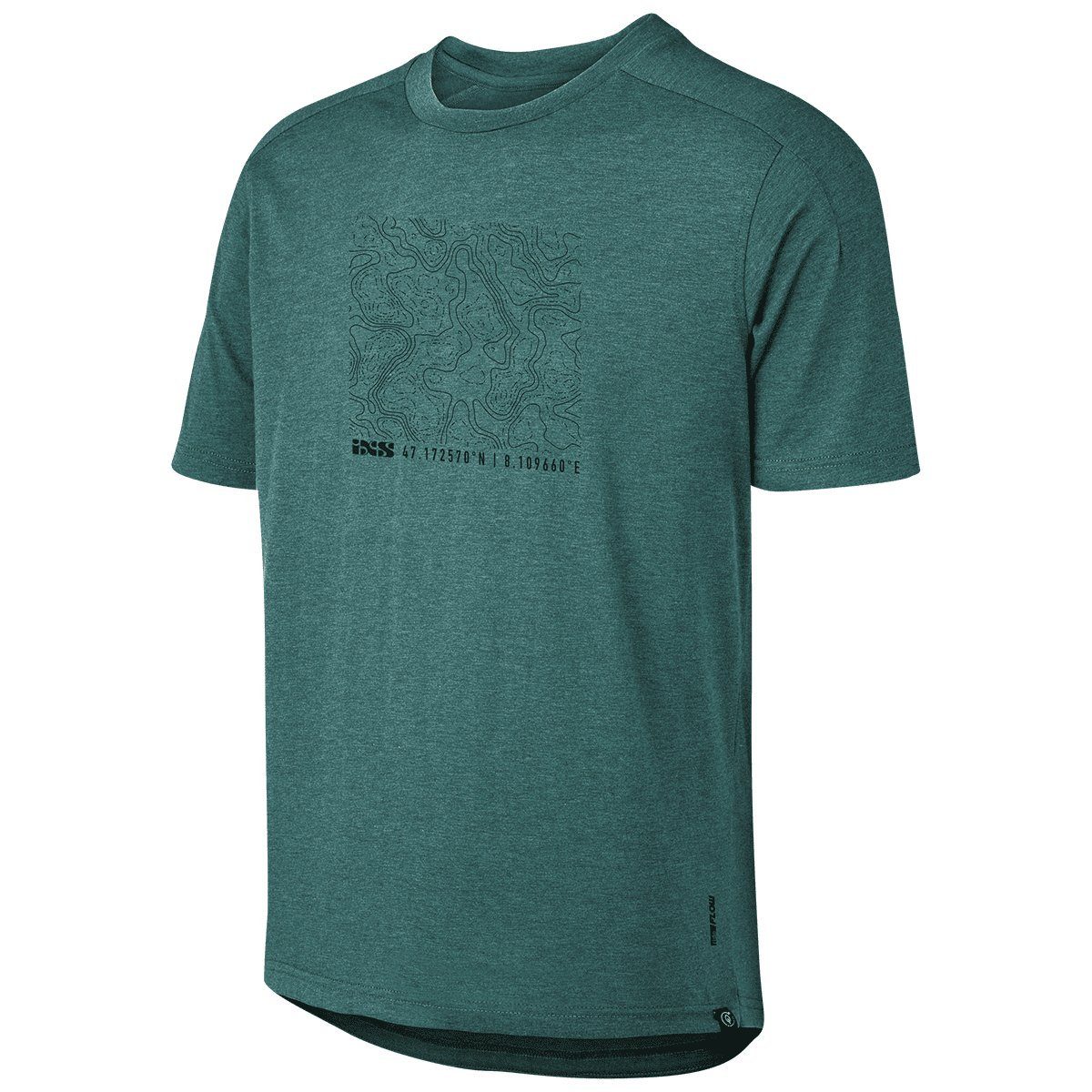 iXS S everglade Contour Tee Everglade Flow (1-tlg) T-Shirt Tech T-Shirts IXS Türkis -