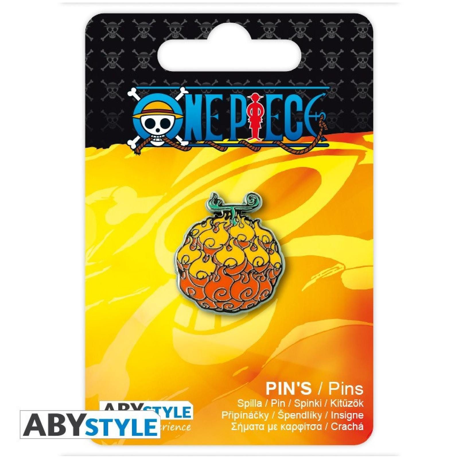 ABYstyle Pins ONE PIECE - Pin Flame-Flame Fruit