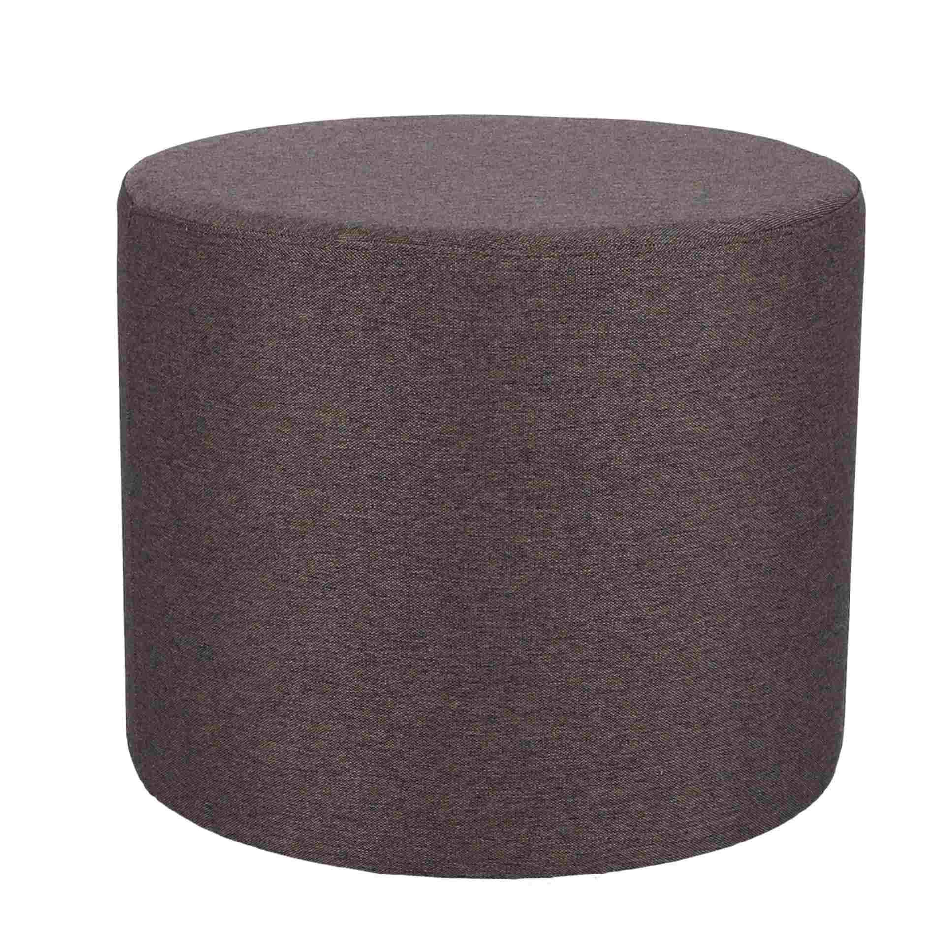 jankurtz Pouf Rondo Ø 50 cm, Braun