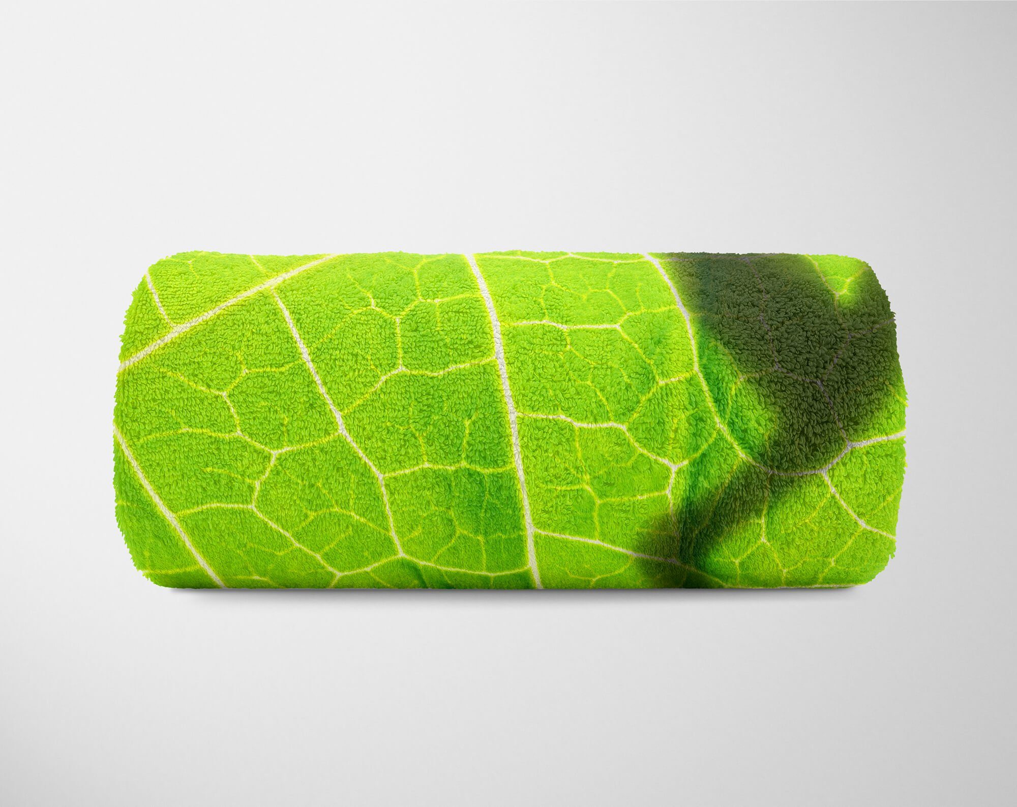 Handtuch mit Kuscheldecke Handtücher (1-St), auf grünen, Tiermotiv Art Frosch Strandhandtuch Handtuch Saunatuch Baumwolle-Polyester-Mix Sinus