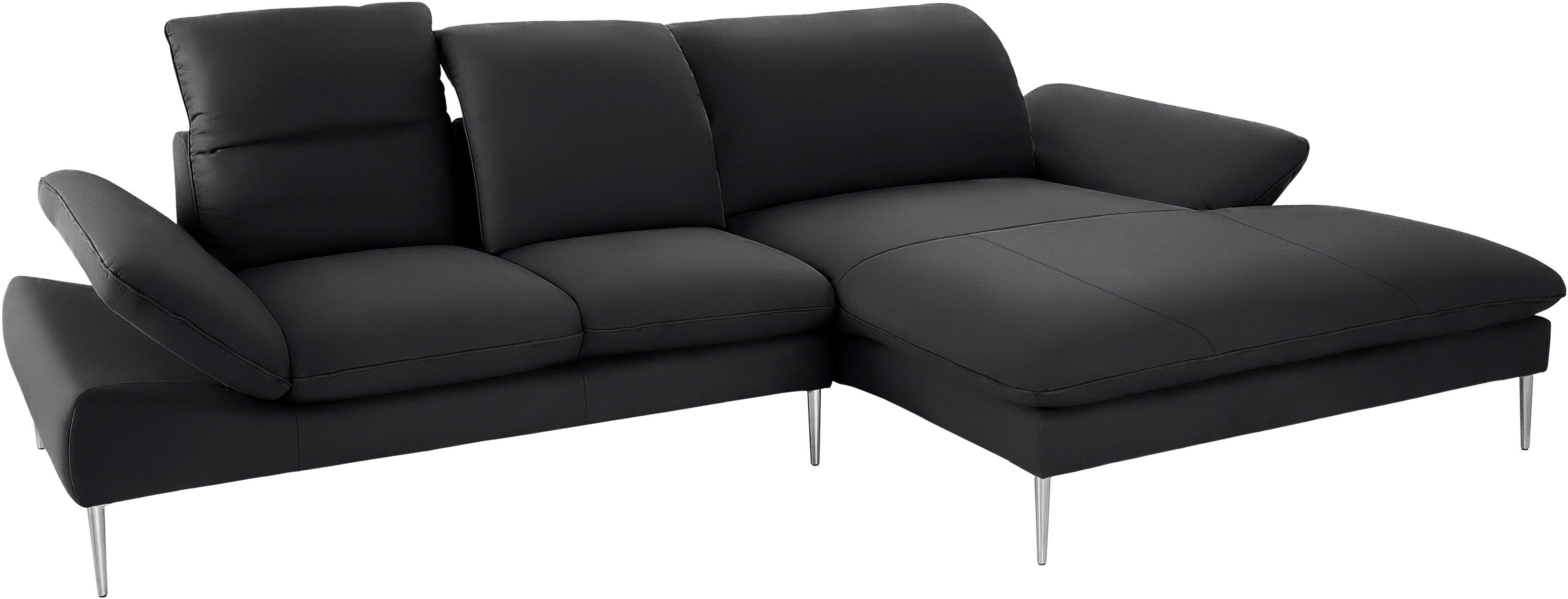 W.SCHILLIG Ecksofa enjoy&MORE, mit Chrom glänzend, Sitztiefenverstellung, 310 Füße Breite cm