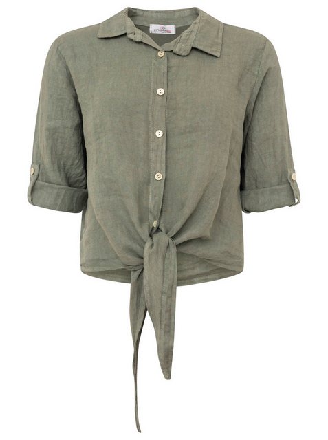 Zwillingsherz Klassische Bluse Zwillingsherz Leinenbluse in verschiedenen F günstig online kaufen