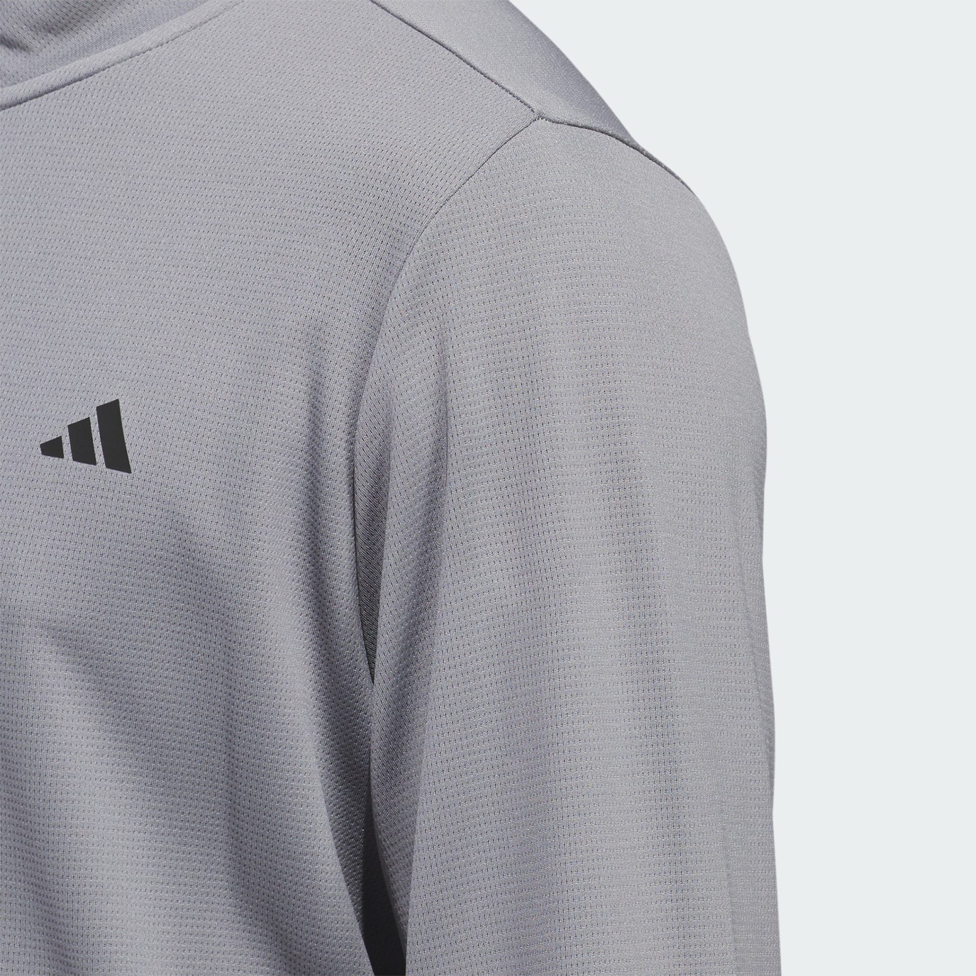 Funktionsshirt LIGHTWEIGHT adidas HALF-ZIP Three Performance OBERTEIL Grey