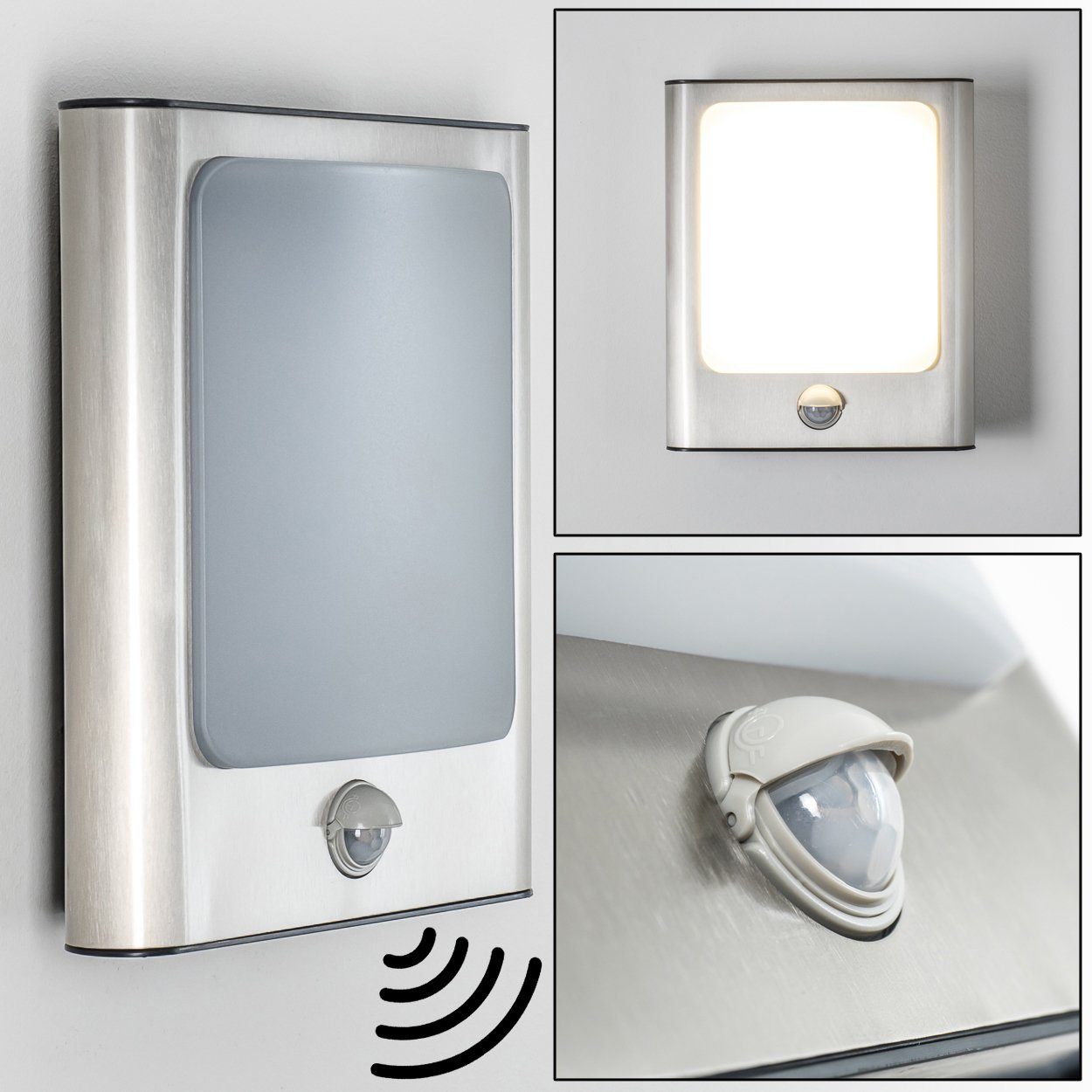 Eckige Außenlampen mit Bewegungsmelder online kaufen OTTO