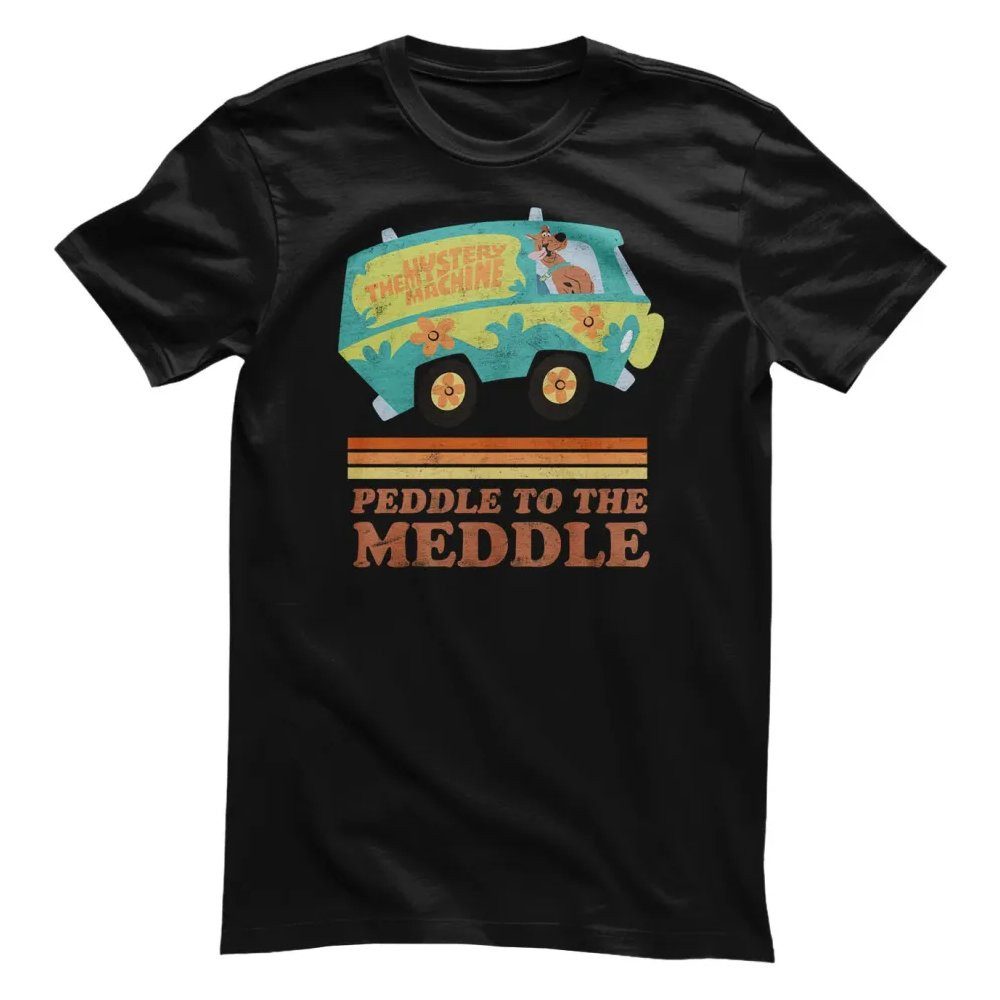 Scooby Doo T-Shirt Pedal TO The Meddle T-Shirt