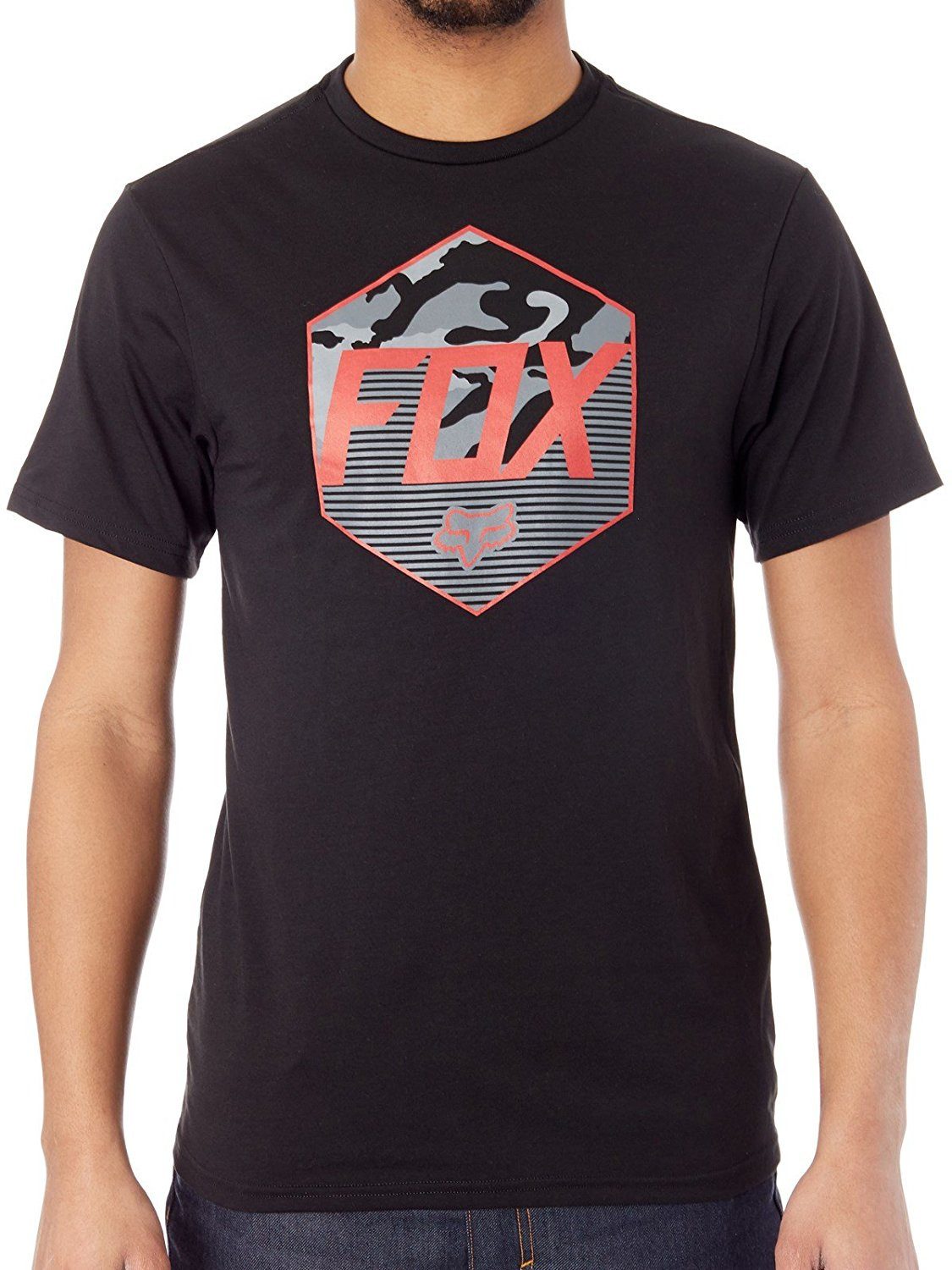 Fox Racing Motorradkombi Fox Kaster SS Tech Tee Schwarz S