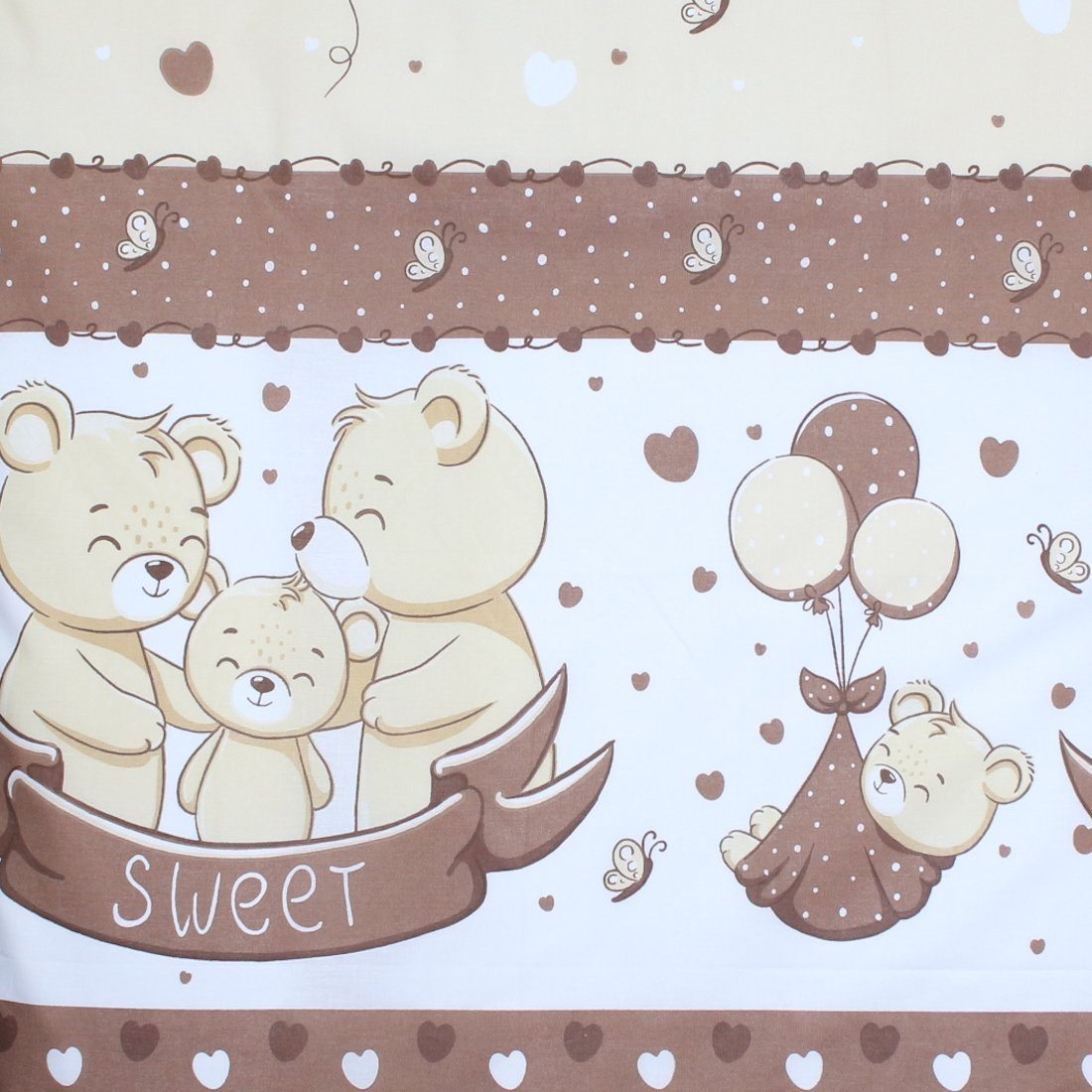 Einschlagdecke Baby Hörnchen Steckkissen Einschlagdecke Babydecke Baumwolle, Primawela – Bild 2 von 2