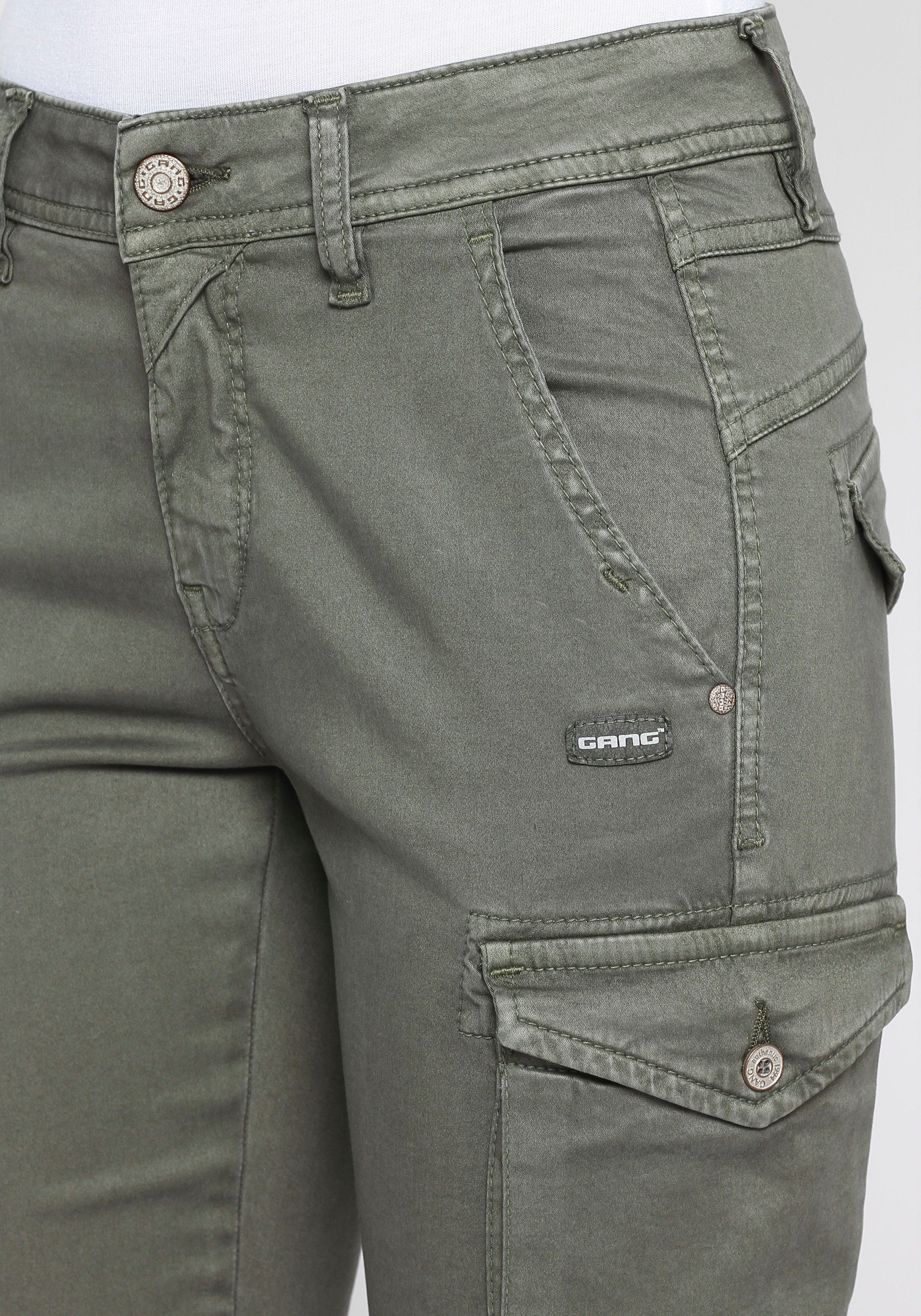 GANG Cargohose 94AMELIE mit aufgesetzten Cargotaschen