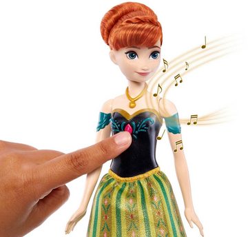 Mattel® Anziehpuppe Disney Die Eiskönigin, singende Anna