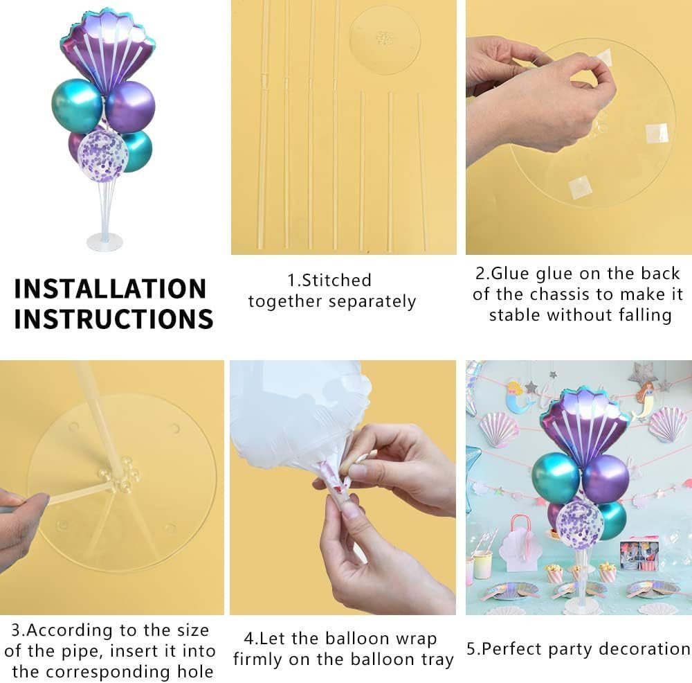 feinlux Aufblasbares Partyzubehör Kinderparty-Dekoration 18 Geburtstag Deko Set, Einfacher Zusammenbau, Hochwertige Folienballons