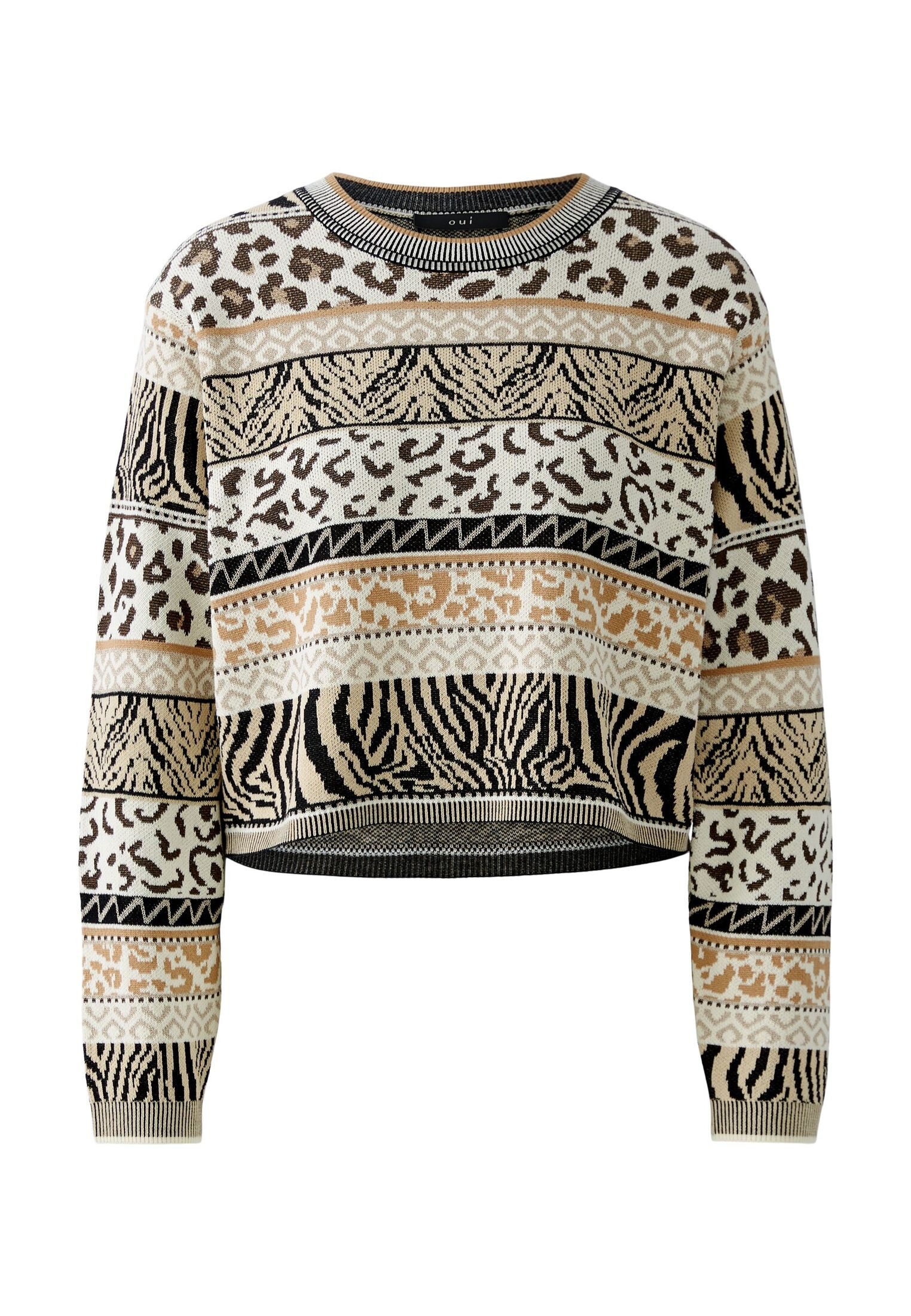Rundhalspullover Pullover