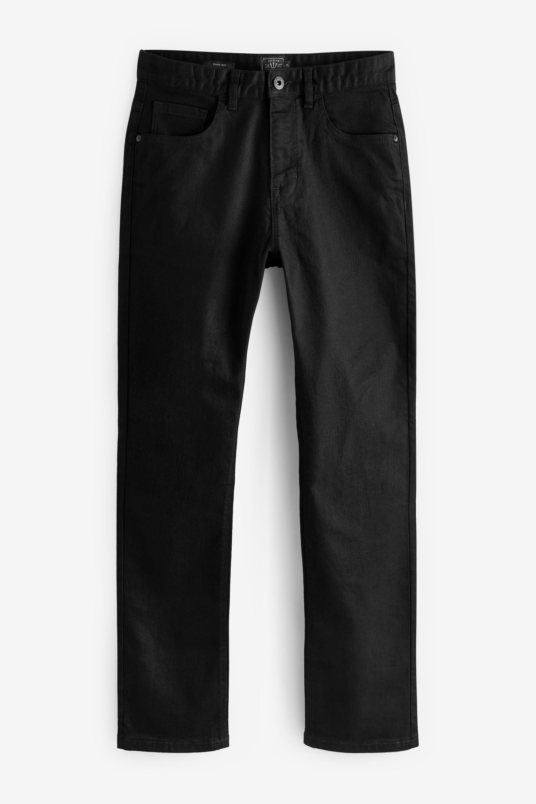 Next Bootcut-Jeans (1-tlg) Solid Black