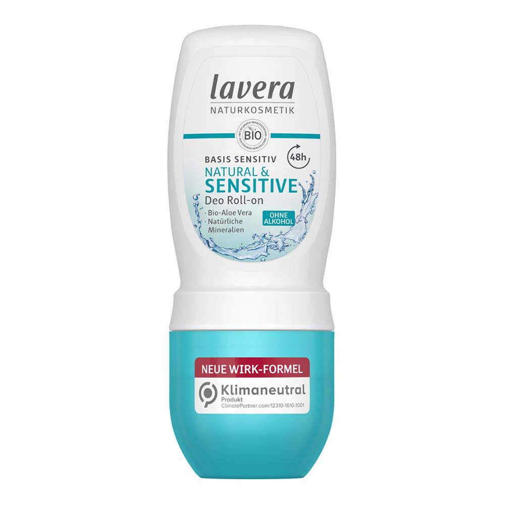 lavera Deo-Roller Basis Sensitiv - Natural & Sensitive Deo Roll-On 50ml