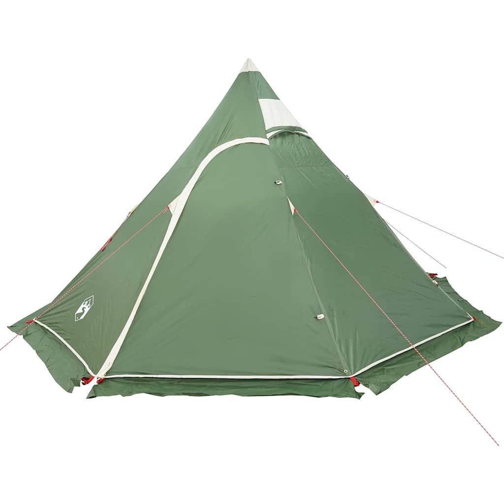 vidaXL Tipi-Zelt Tipi-Campingzelt 5 Personen Grün günstig online kaufen