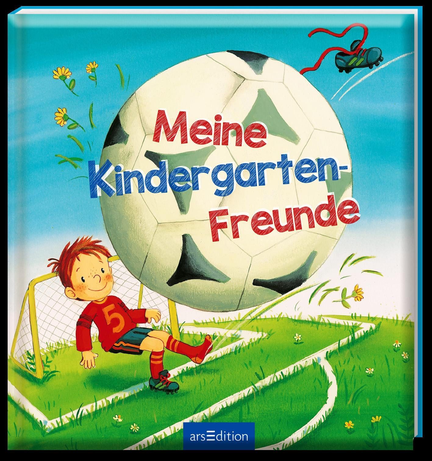 Poesiealbum Meine Kindergarten-Freunde (Fußball)