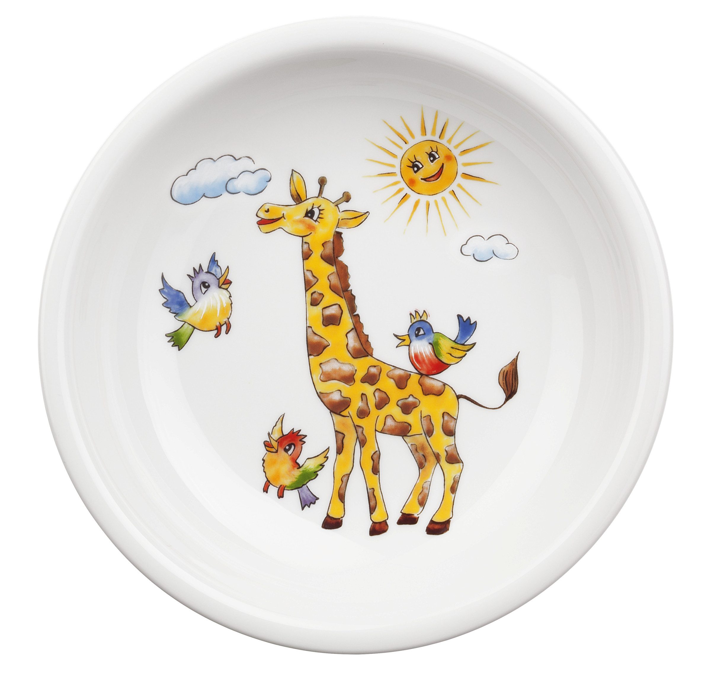 Seltmann Weiden Suppenteller Compact - Bunte Tierwelt, (1 St), rund 20 cm