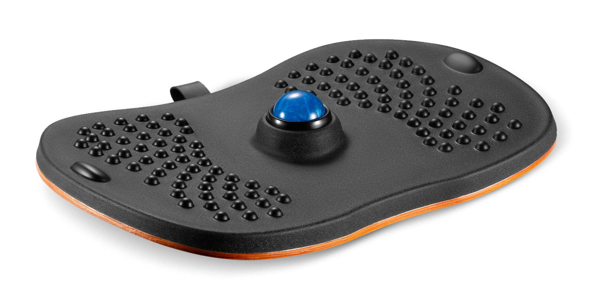 Ergolutions Balanceboard Wackelbrett, Gleichgewichtstrainer, 5 Jahre Garantie / Pappelholz / Massageball