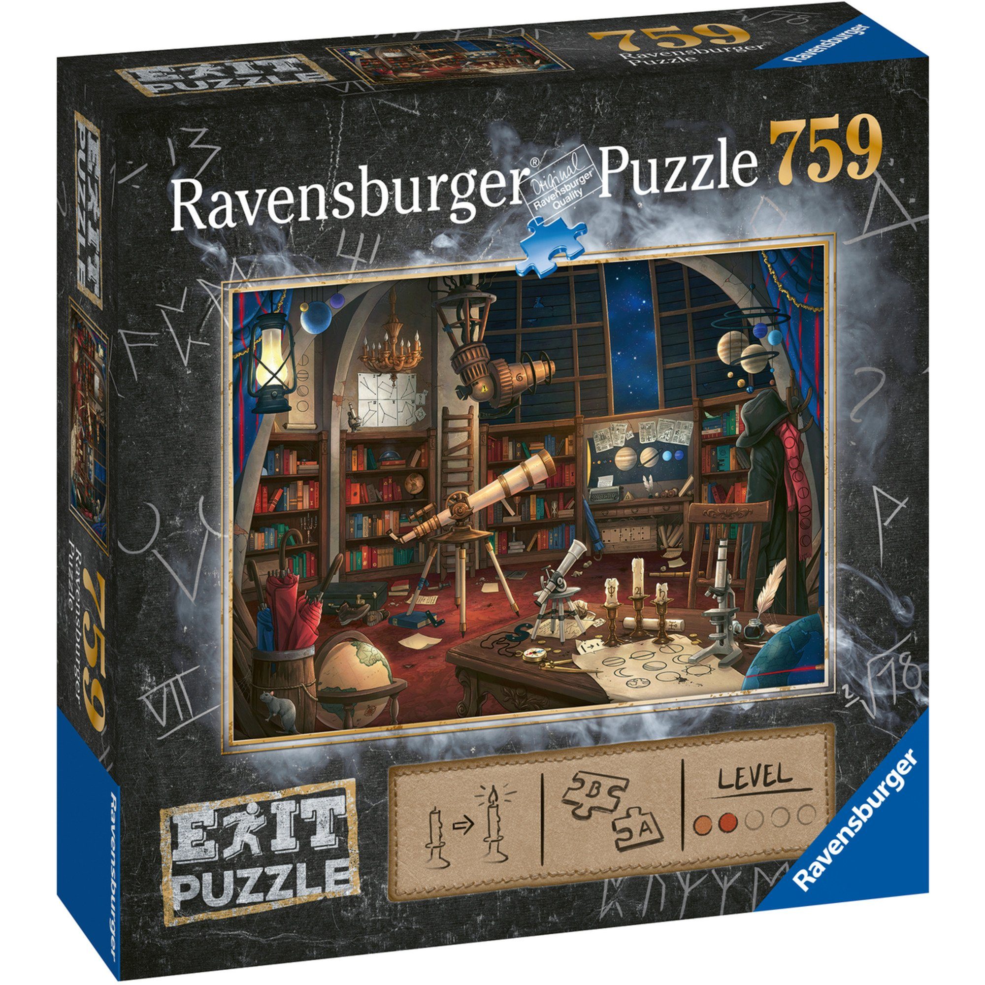Ravensburger Пазли Ravensburger Пазли EXIT Sternwarte, 759 Пазлиteile
