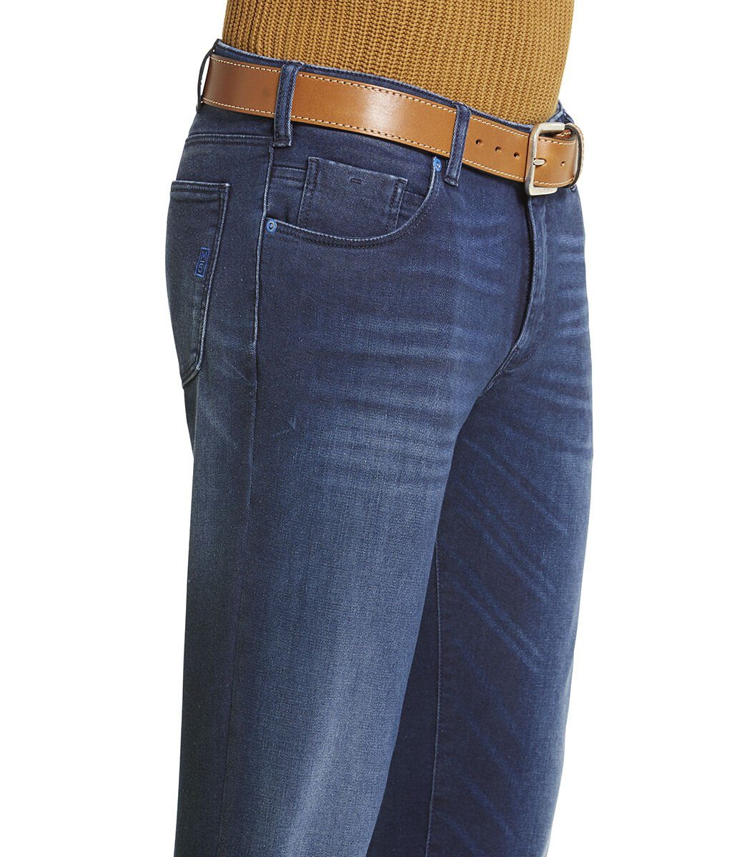 Rundbundverarbeitung Slim-fit-Jeans mit MEYER