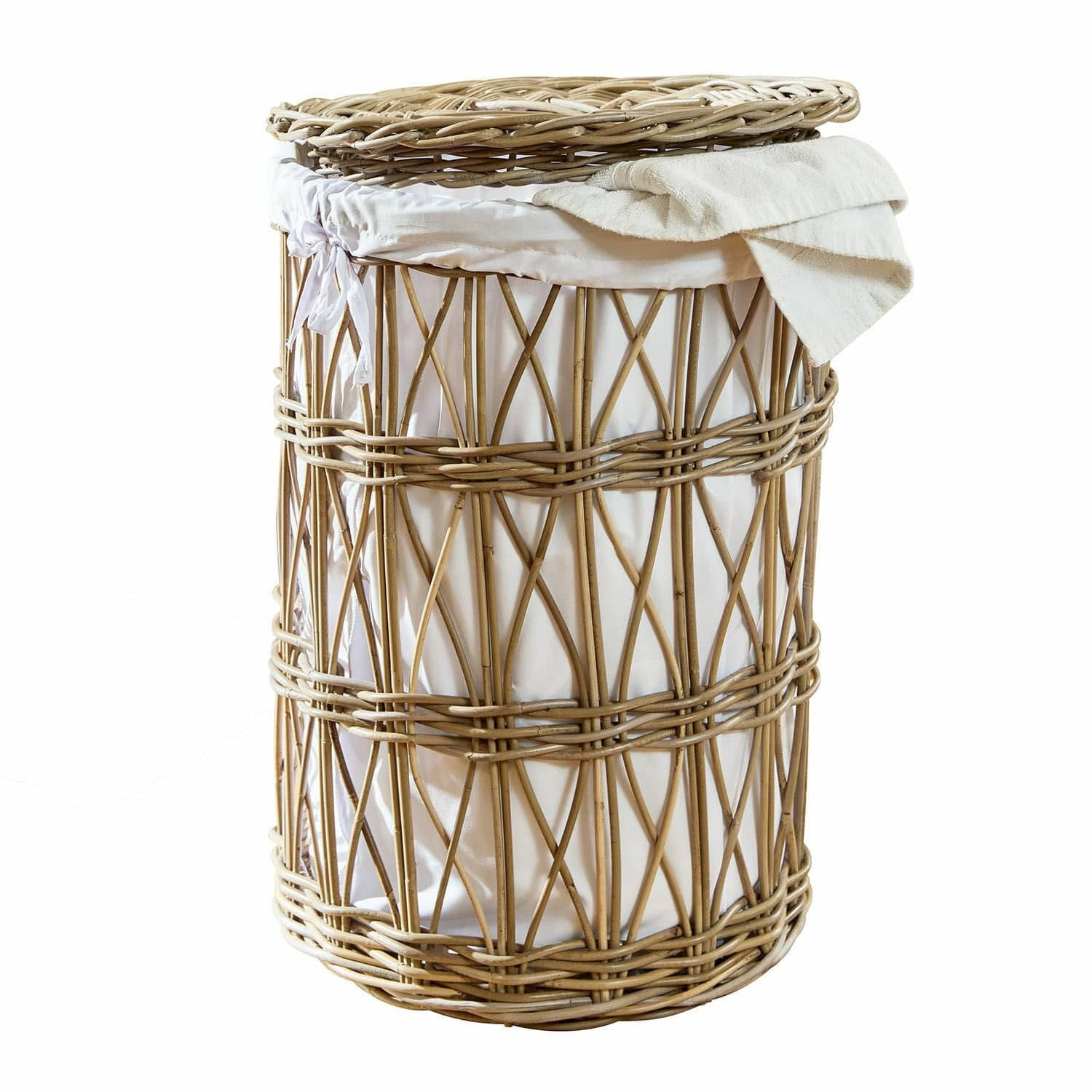 Dekokorb Wäschekorb Allegretta braun/creme